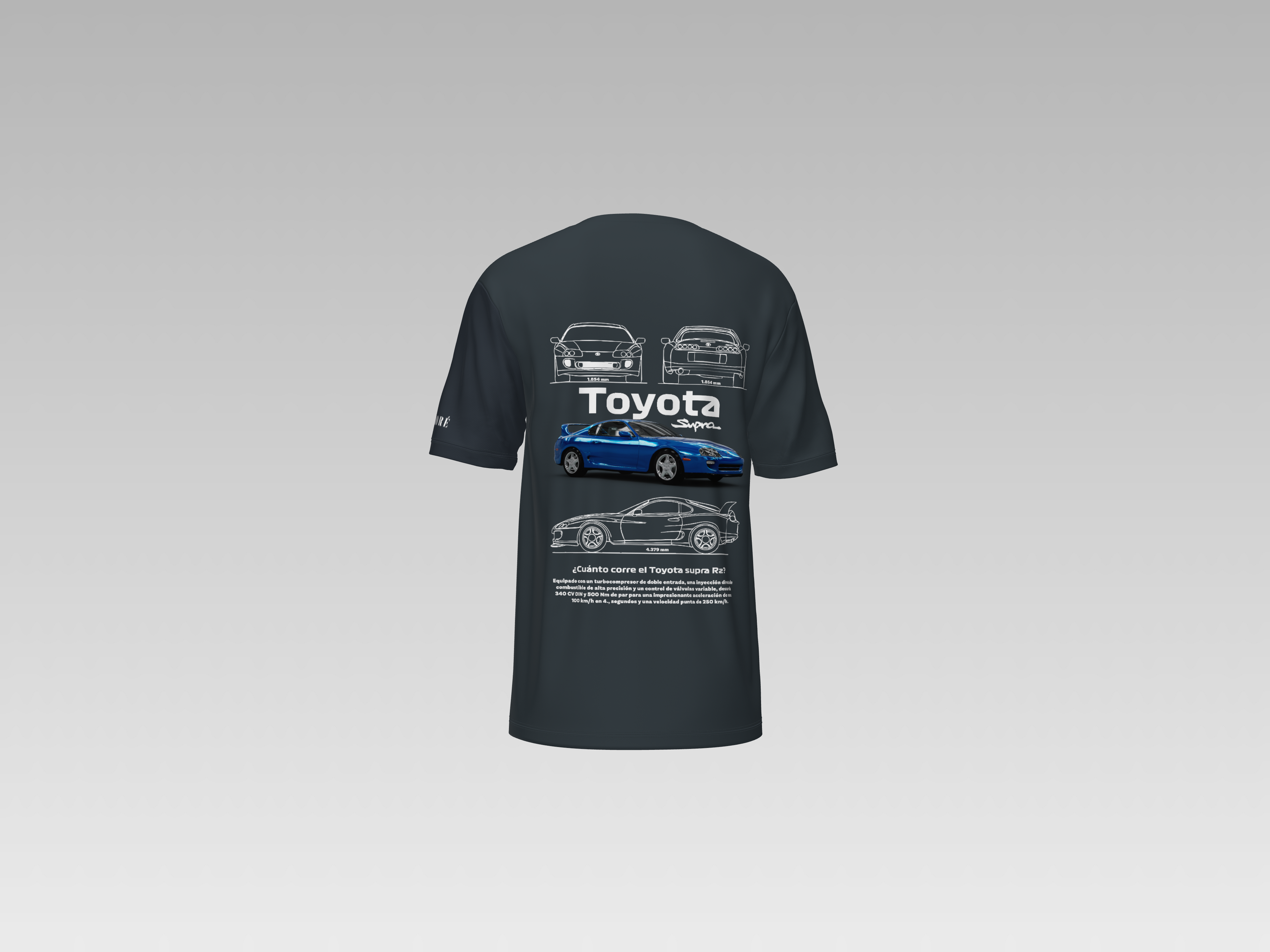 THE OG TOYOTA SUPRA PRINTED T-SHIRT