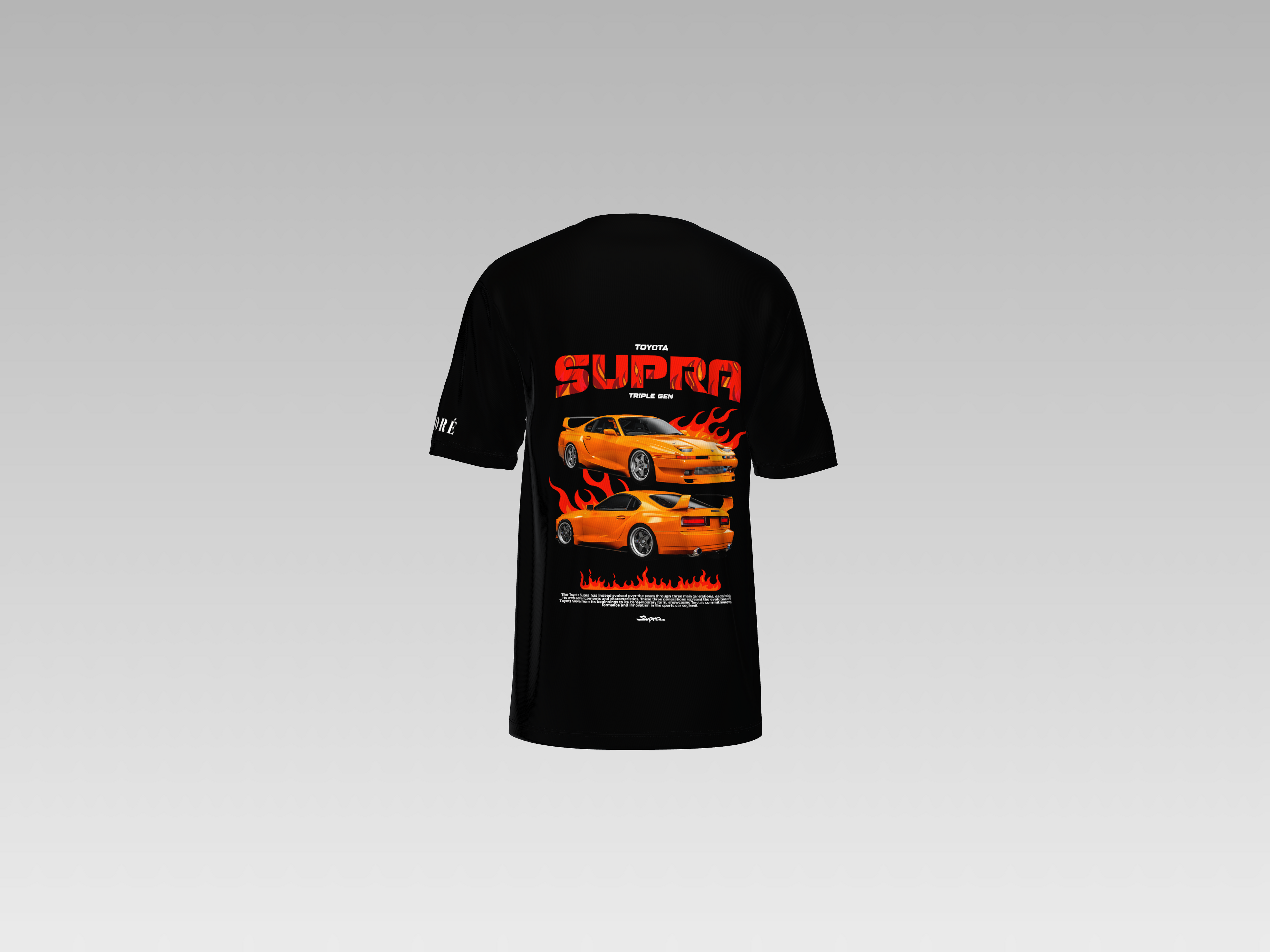 GEN 3 TOYOTA SUPRA PRINTED T-SHIRT