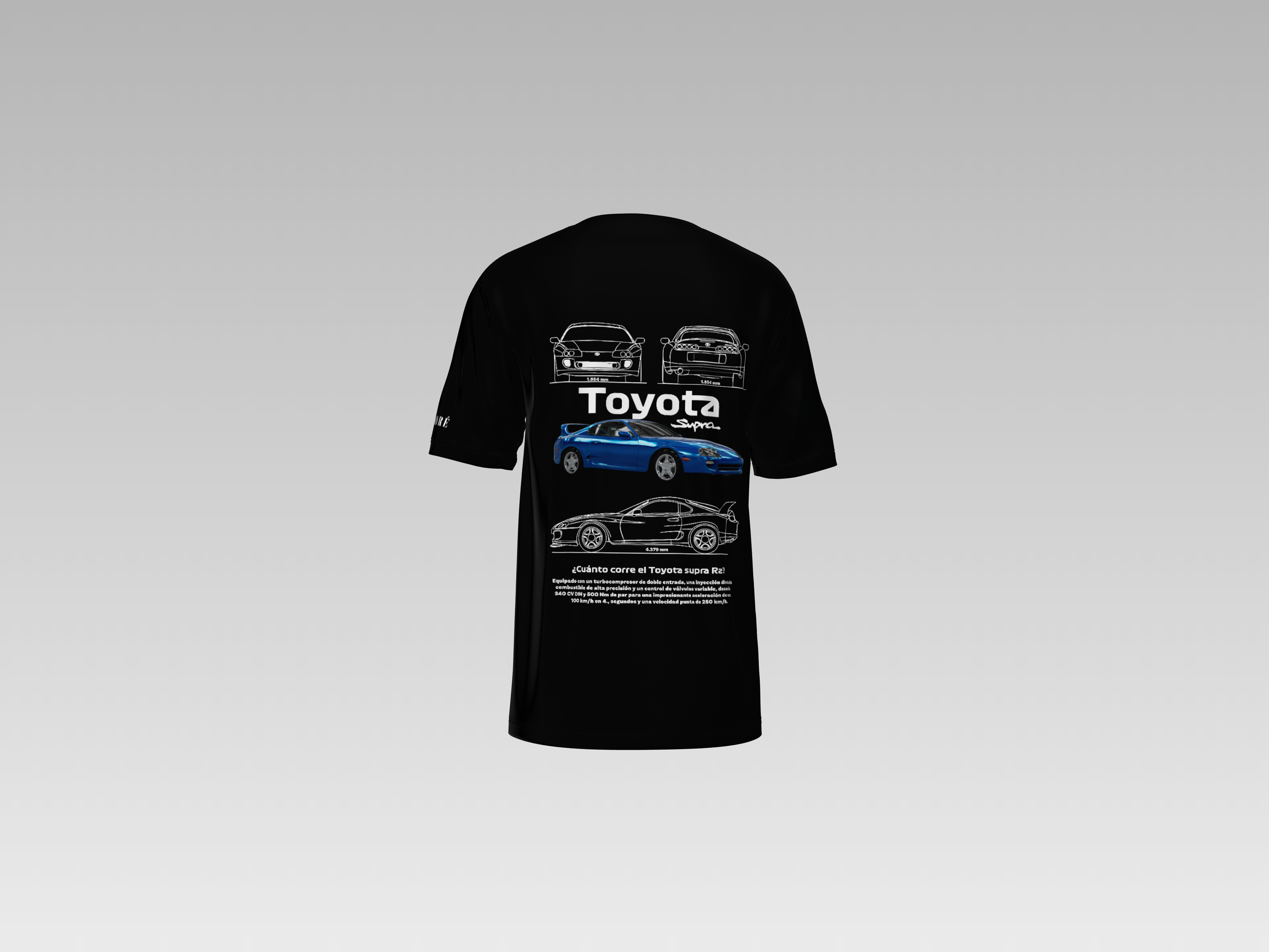 THE OG TOYOTA SUPRA PRINTED T-SHIRT