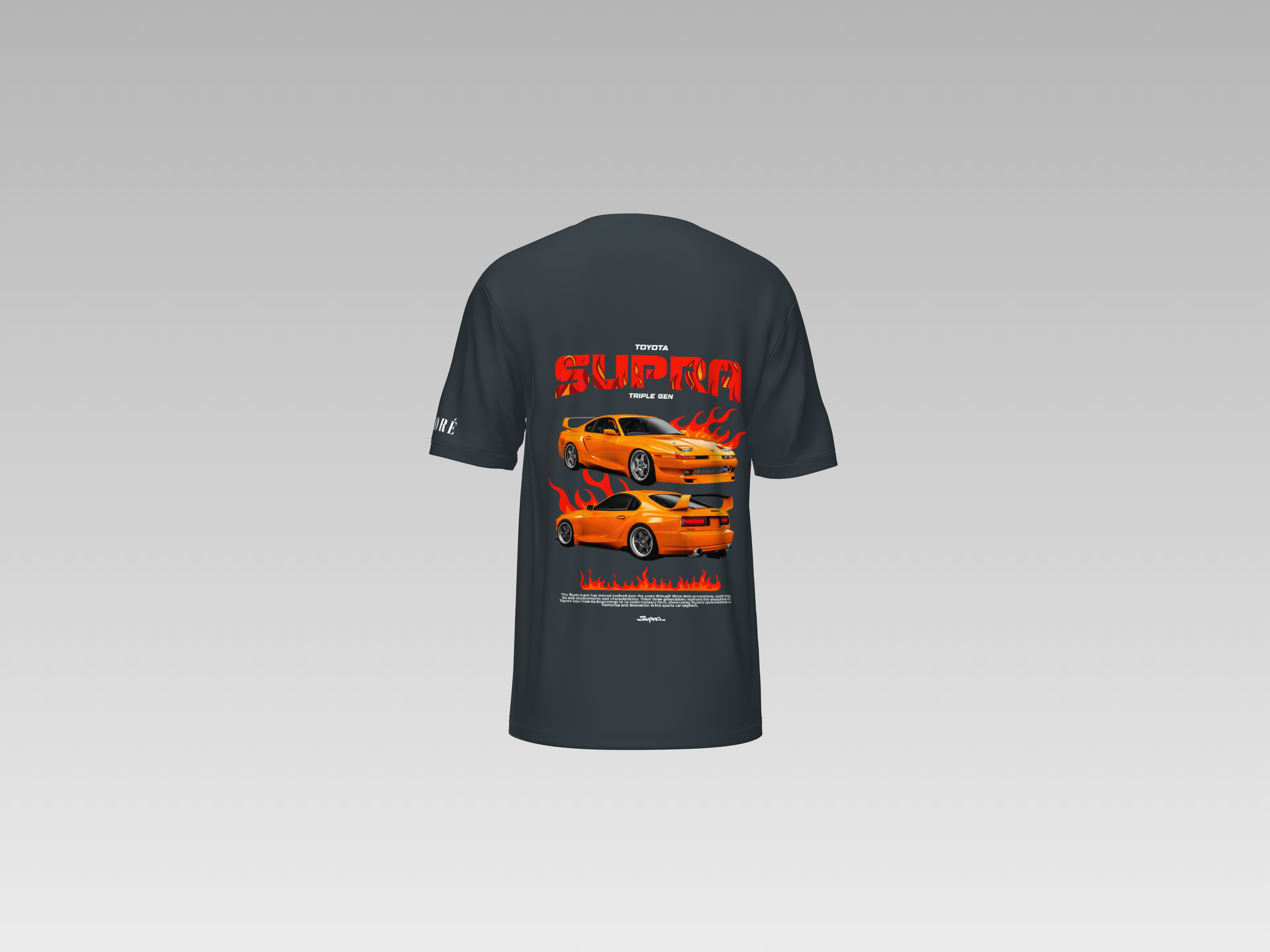 GEN 3 TOYOTA SUPRA PRINTED T-SHIRT