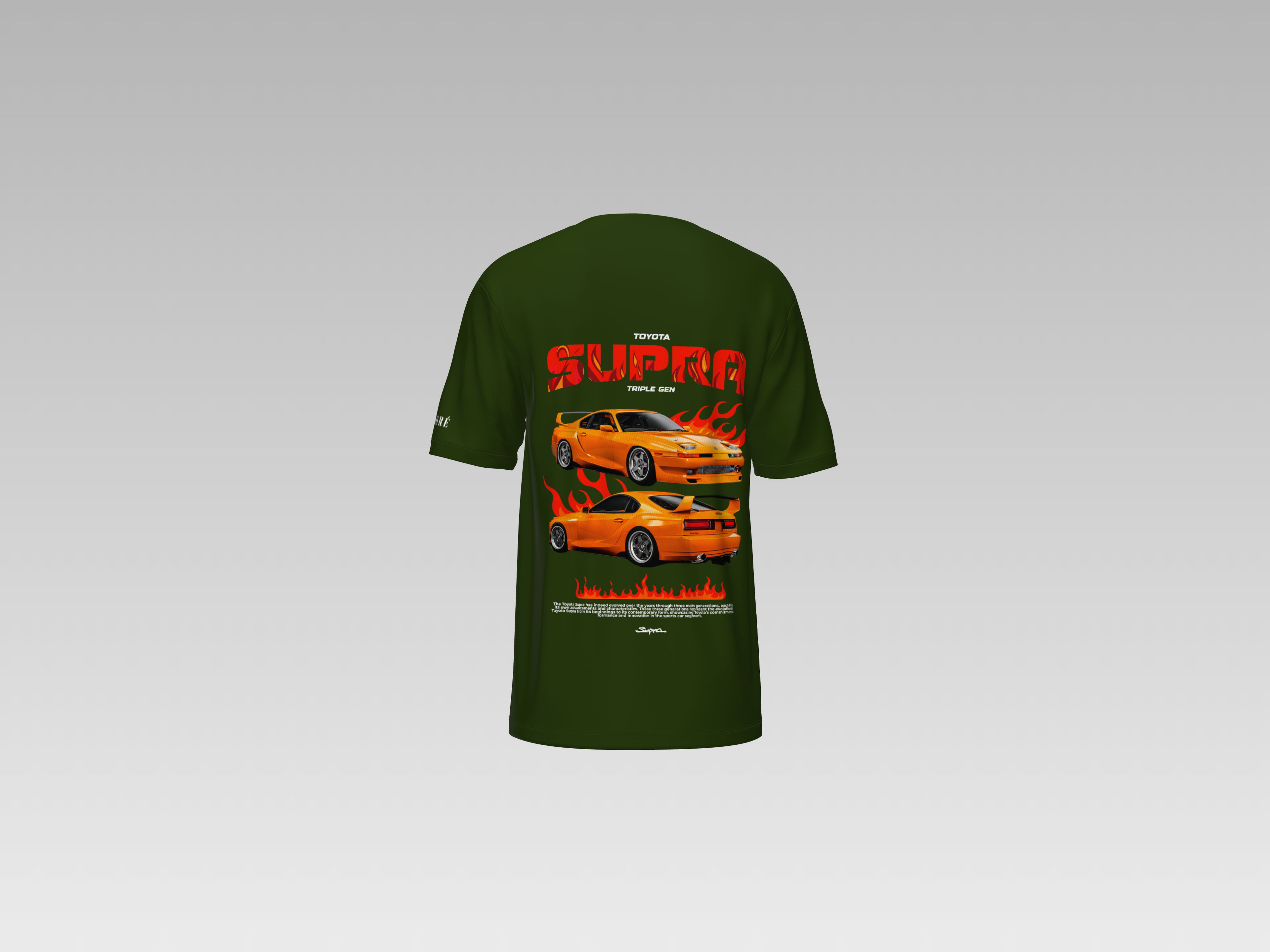 GEN 3 TOYOTA SUPRA PRINTED T-SHIRT