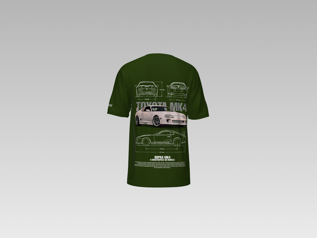 TOYOTA MK4 SUPRA PRINTED T-SHIRT
