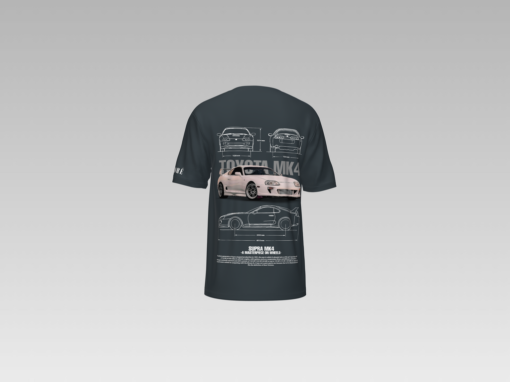 TOYOTA MK4 SUPRA PRINTED T-SHIRT