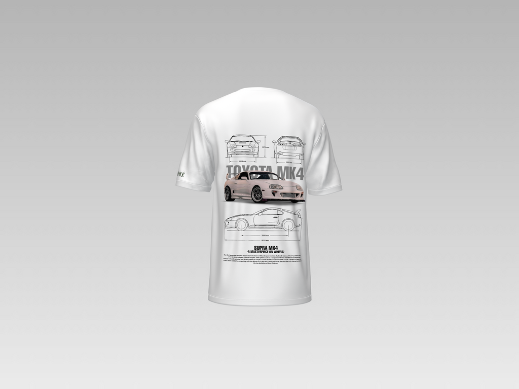 TOYOTA MK4 SUPRA PRINTED T-SHIRT