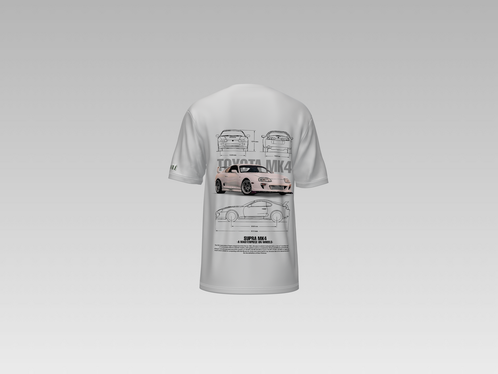 TOYOTA MK4 SUPRA PRINTED T-SHIRT