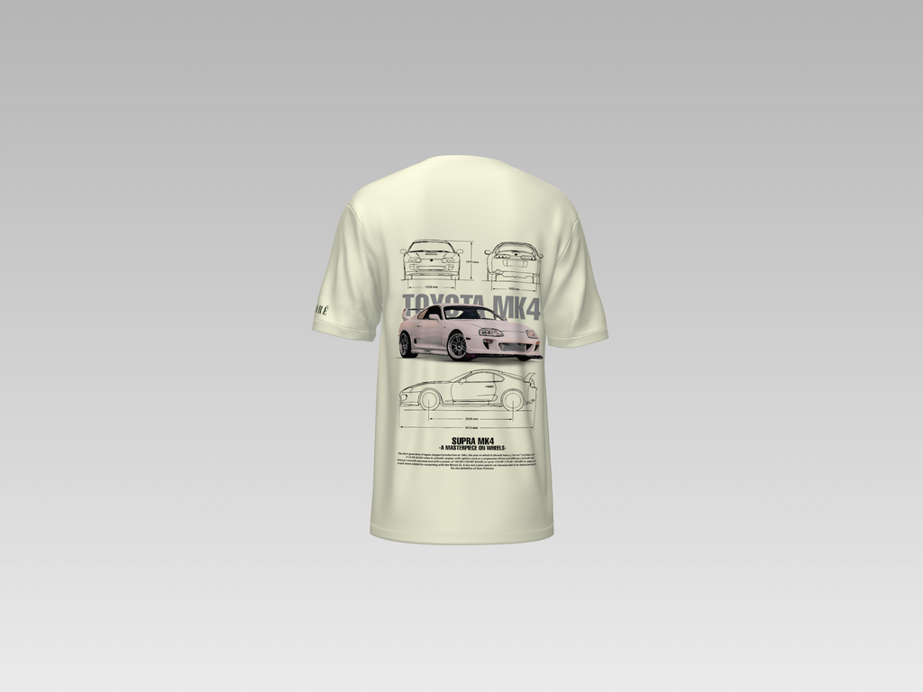 TOYOTA MK4 SUPRA PRINTED T-SHIRT