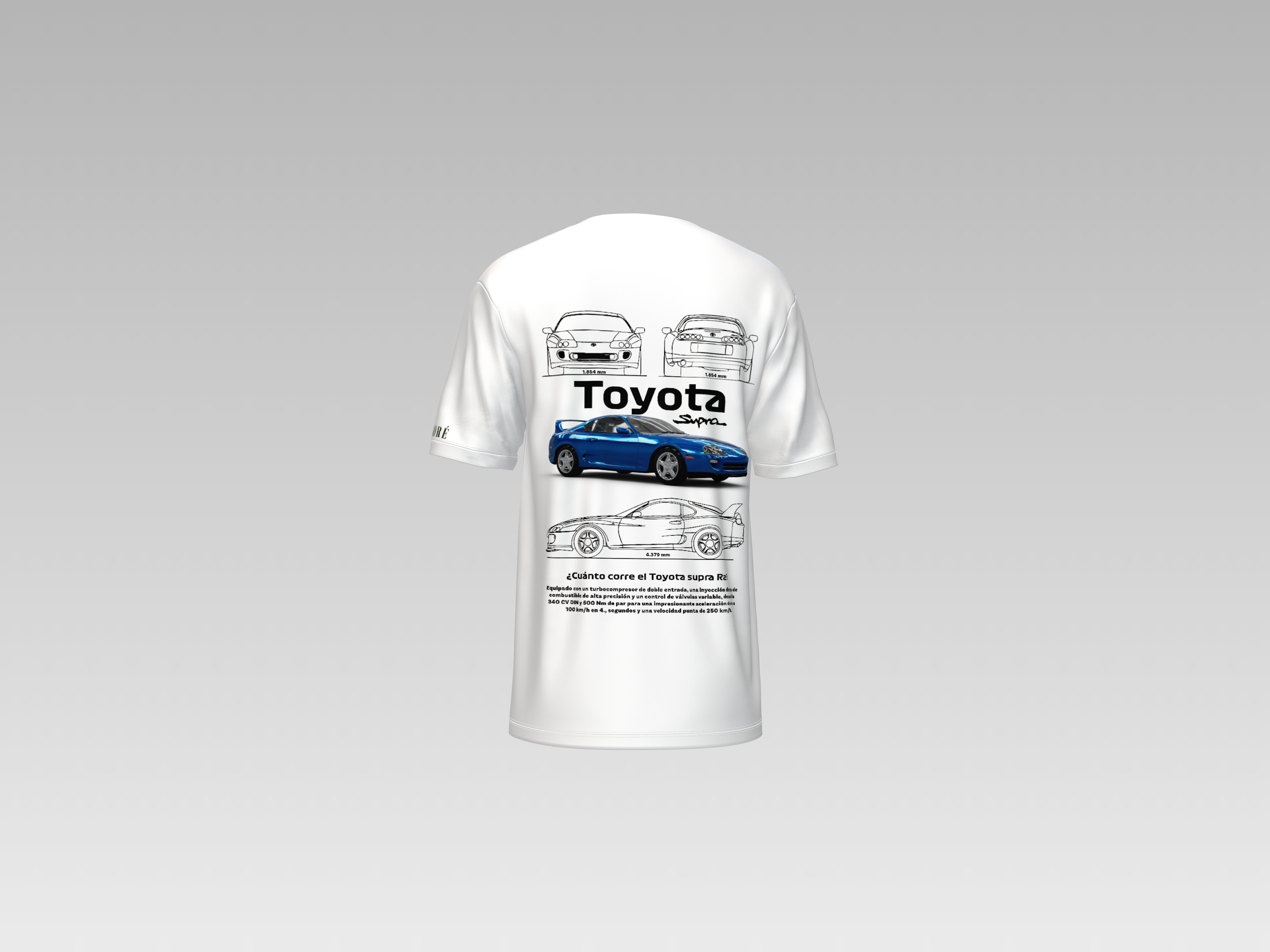 THE OG TOYOTA SUPRA PRINTED T-SHIRT