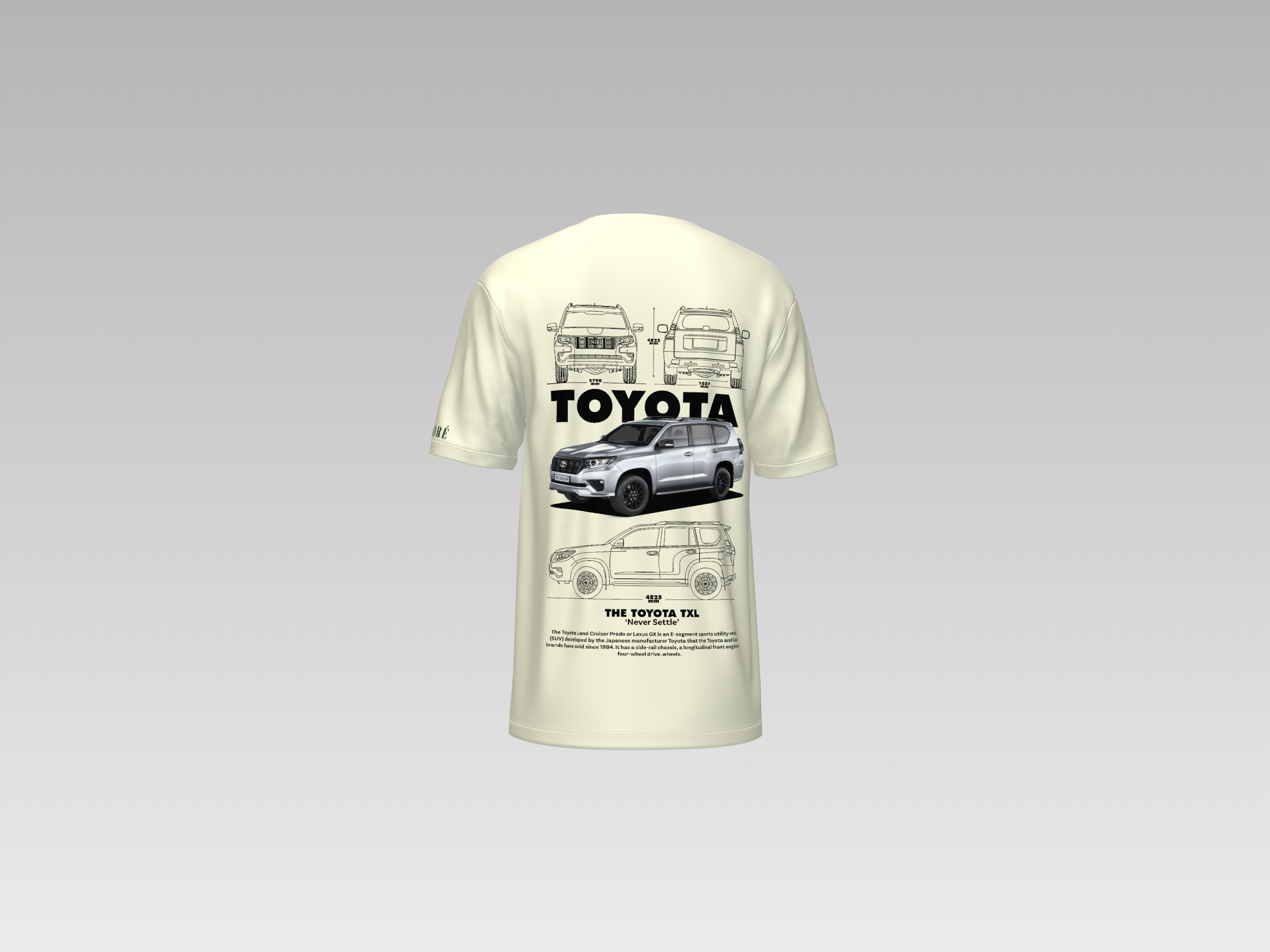 TOYOTA TXL PRINTED T-SHIRT
