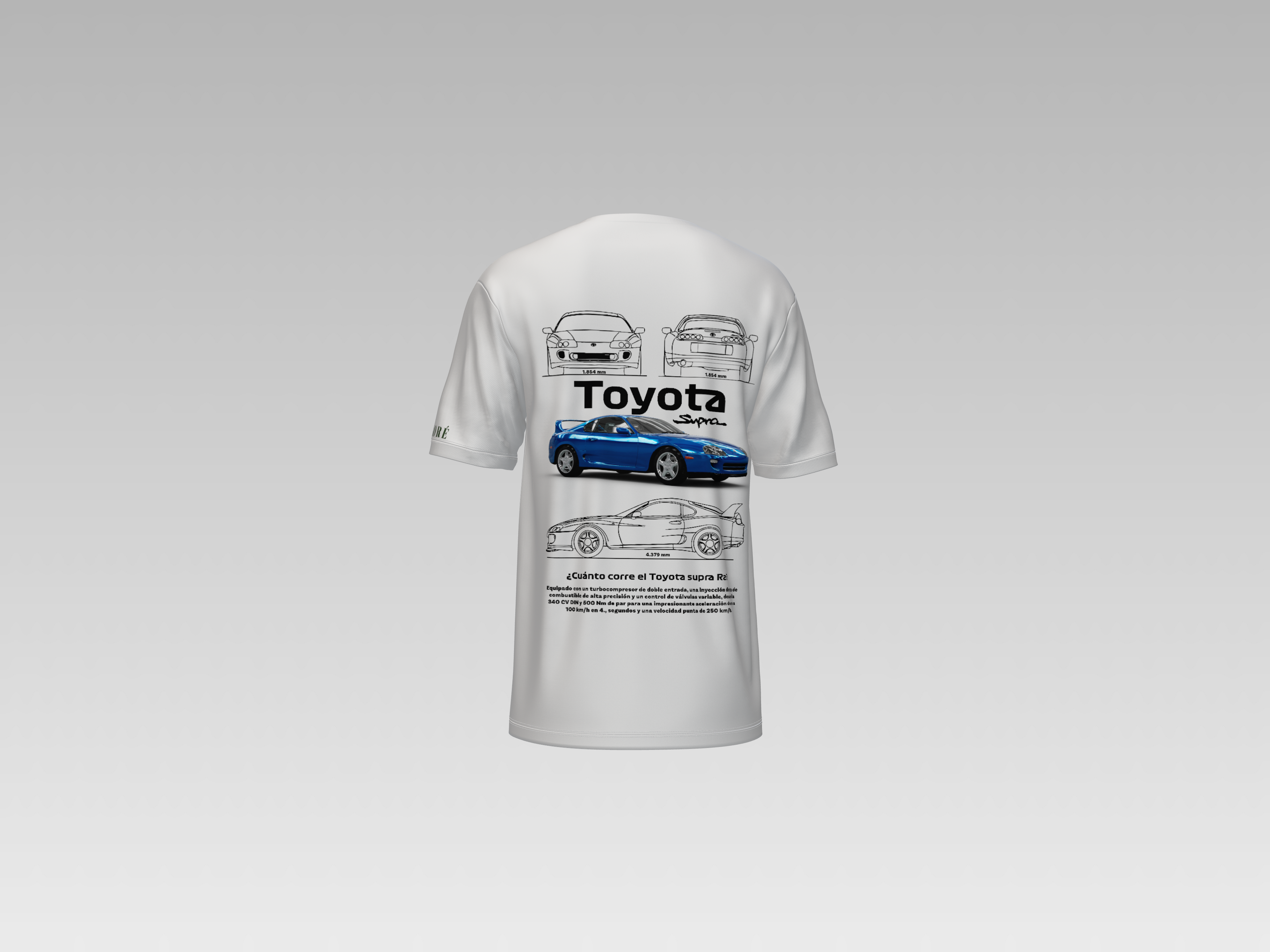 THE OG TOYOTA SUPRA PRINTED T-SHIRT