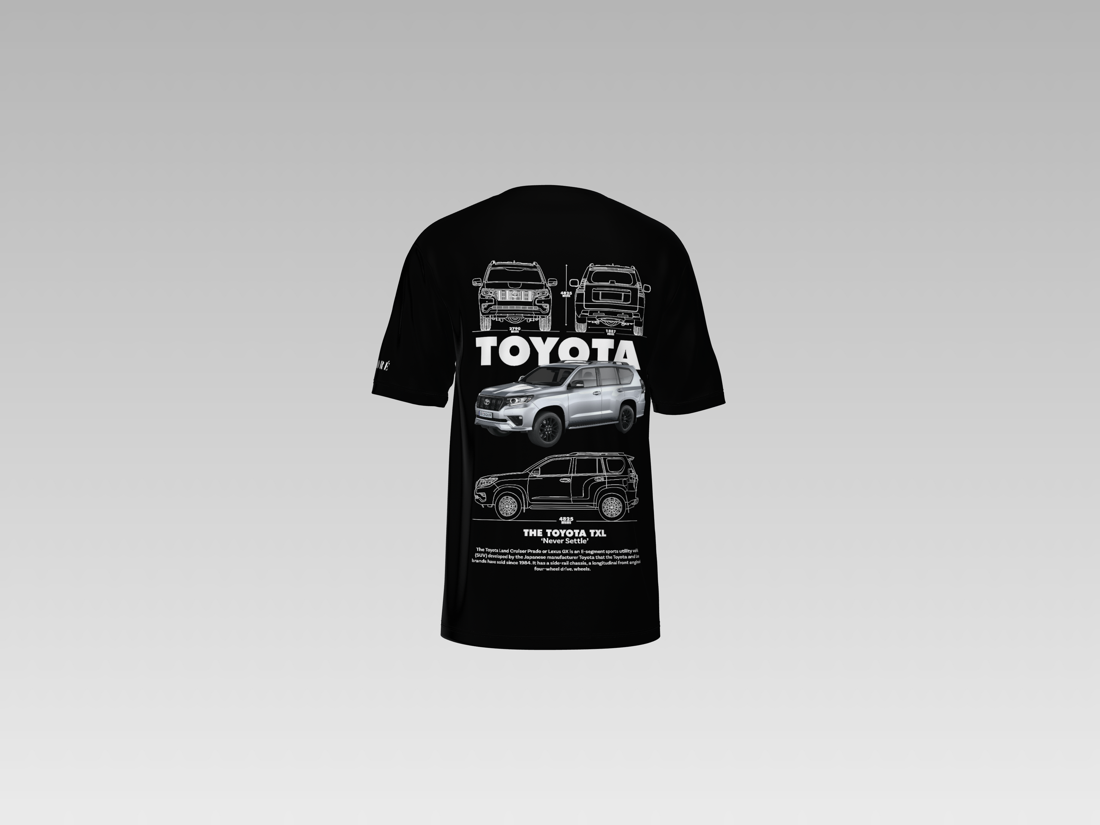TOYOTA TXL PRINTED T-SHIRT