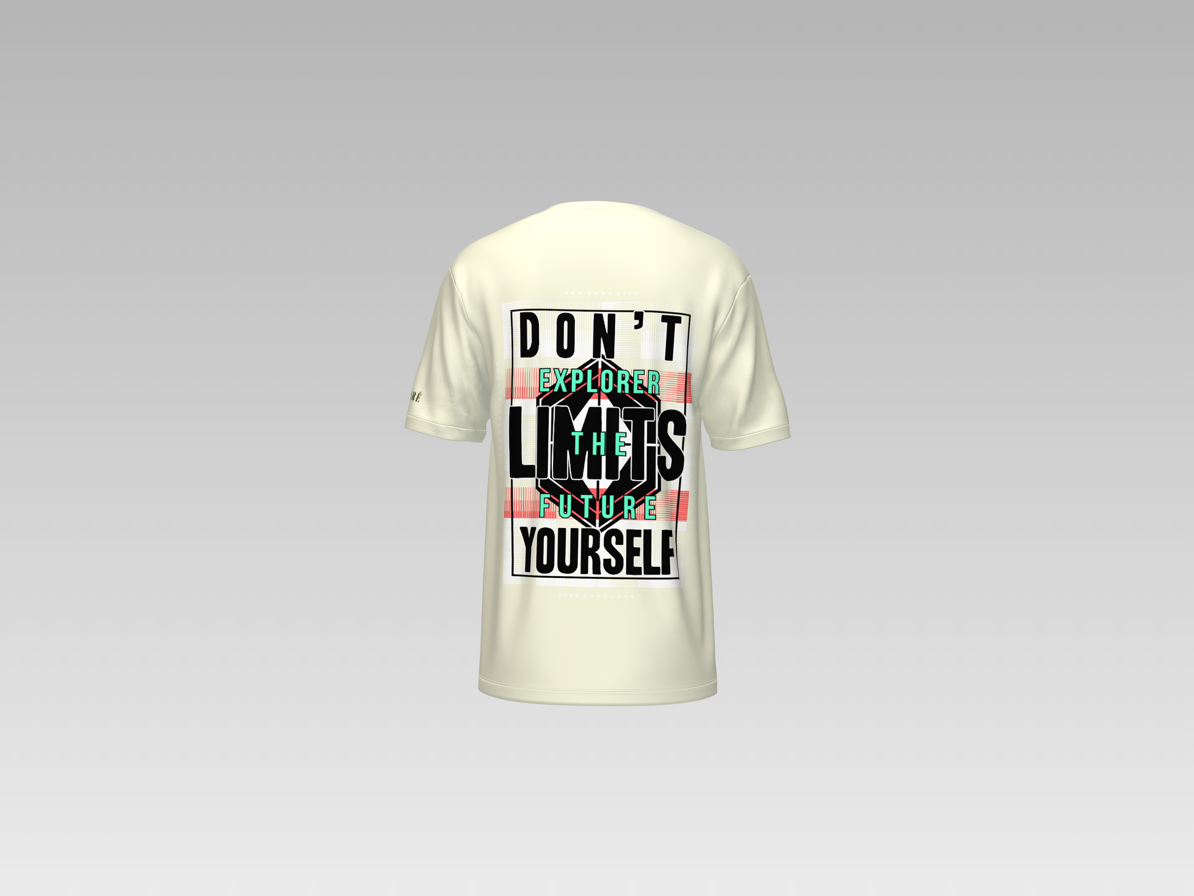 DONT'T LIMITS YOURSELF PRINTED T-SHIRT