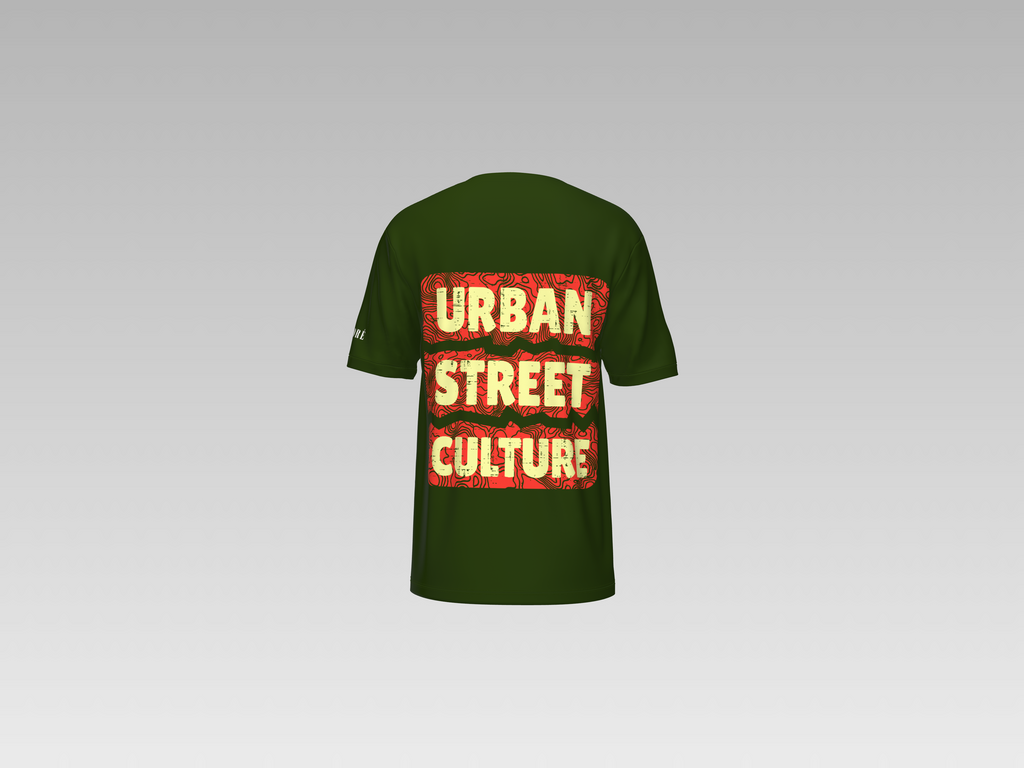 URBAN STREET CULTURE PRINTED T-SHIRT