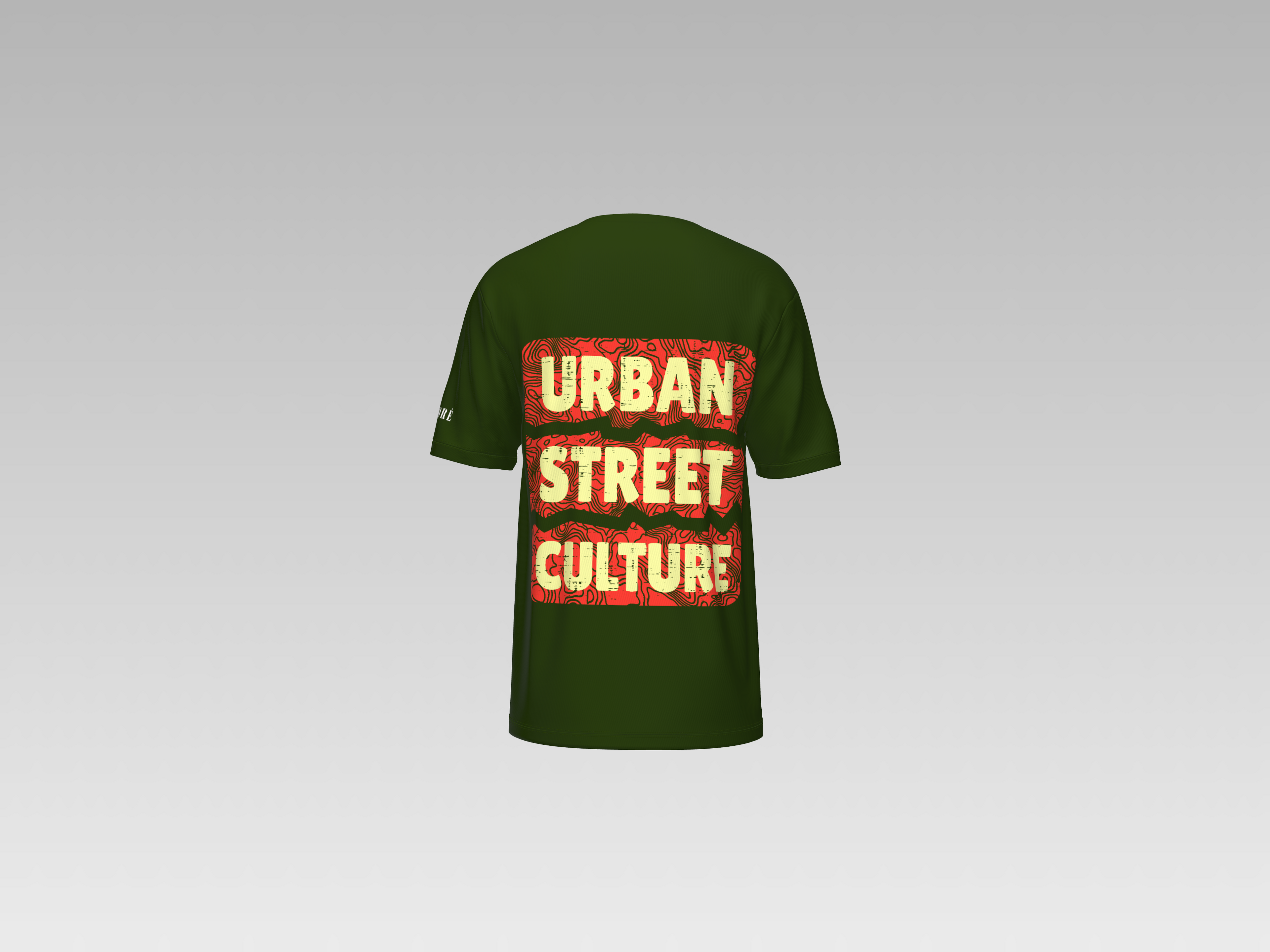 URBAN STREET CULTURE PRINTED T-SHIRT
