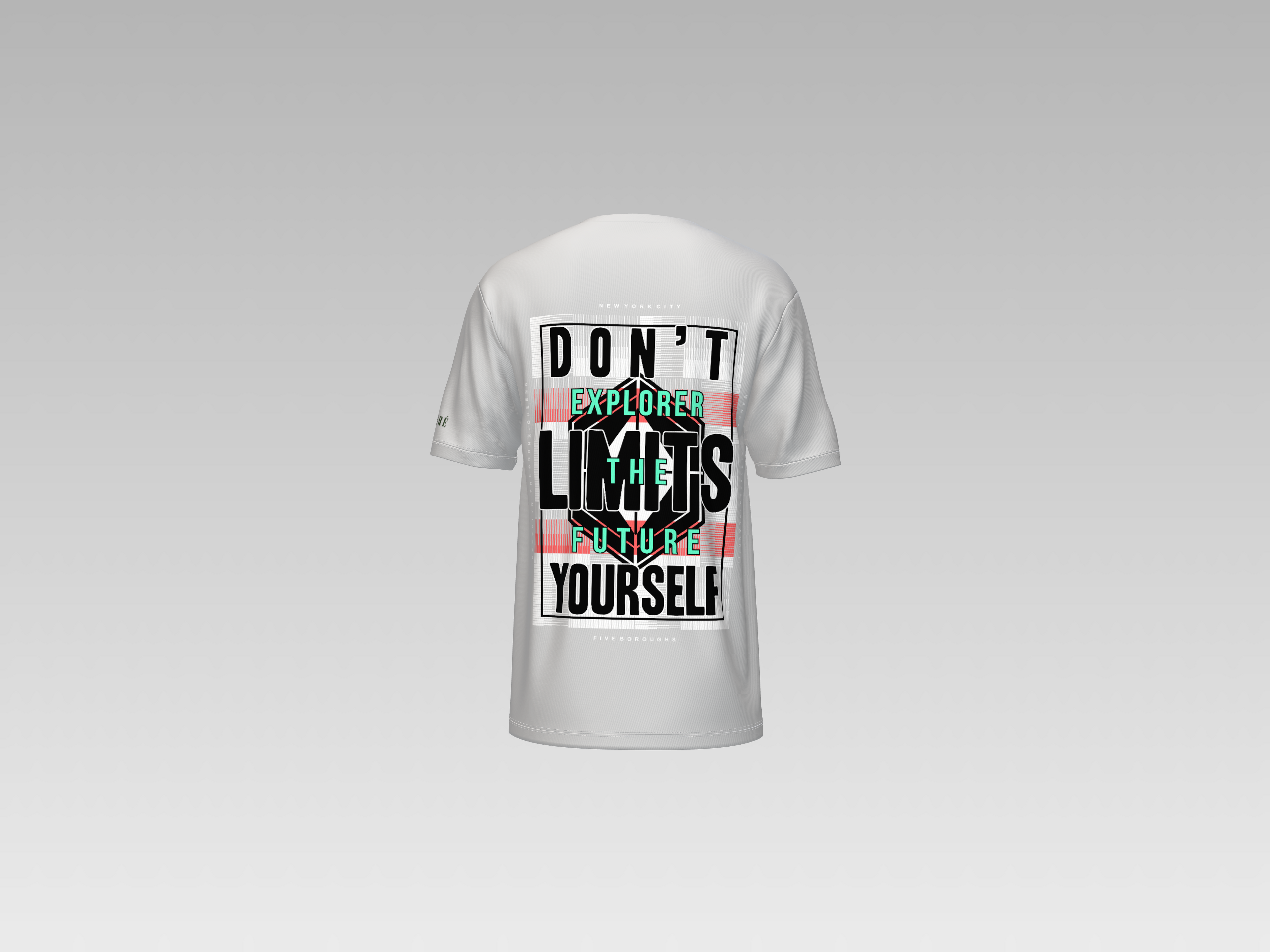 DONT'T LIMITS YOURSELF PRINTED T-SHIRT
