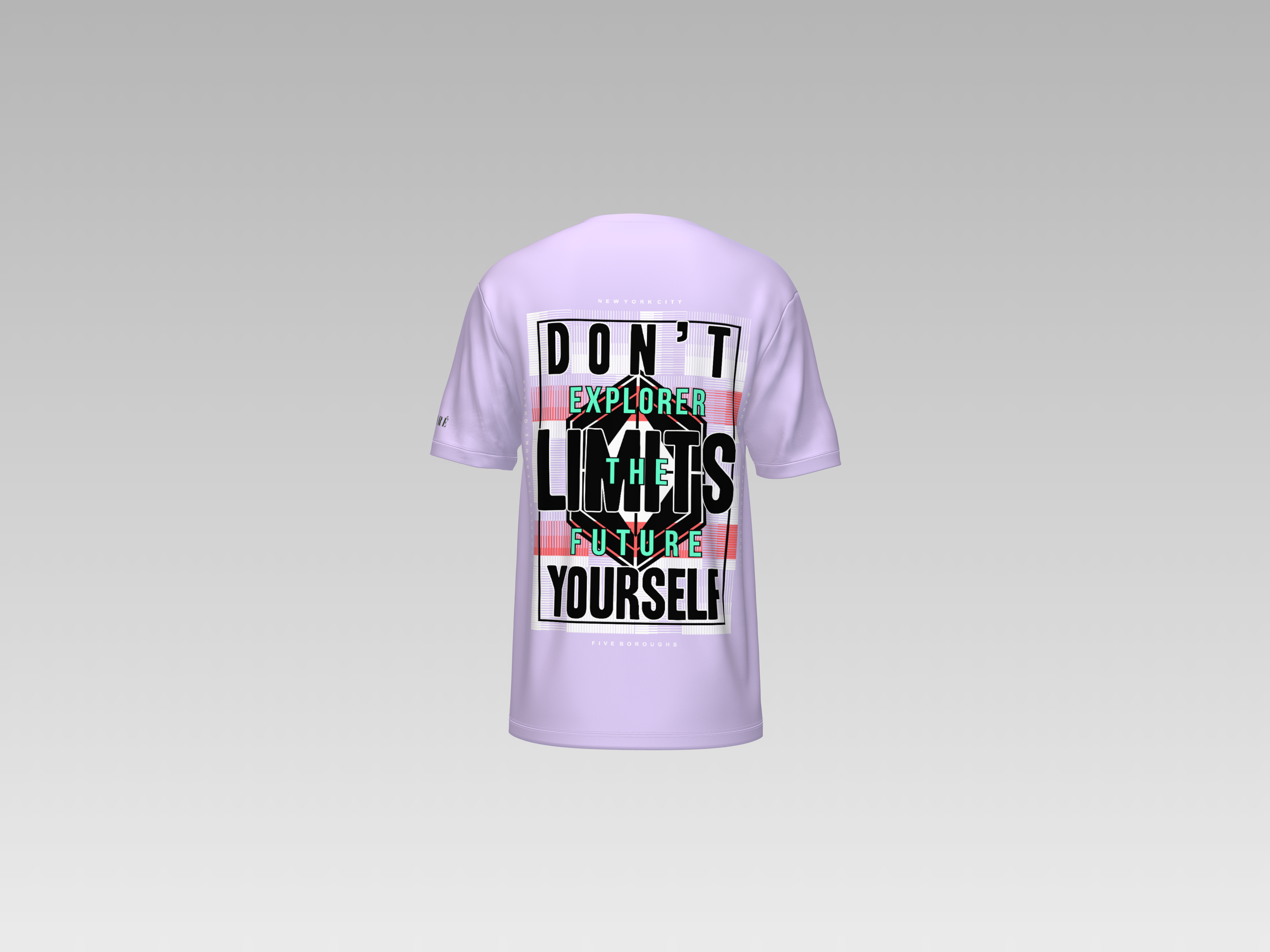 DONT'T LIMITS YOURSELF PRINTED T-SHIRT