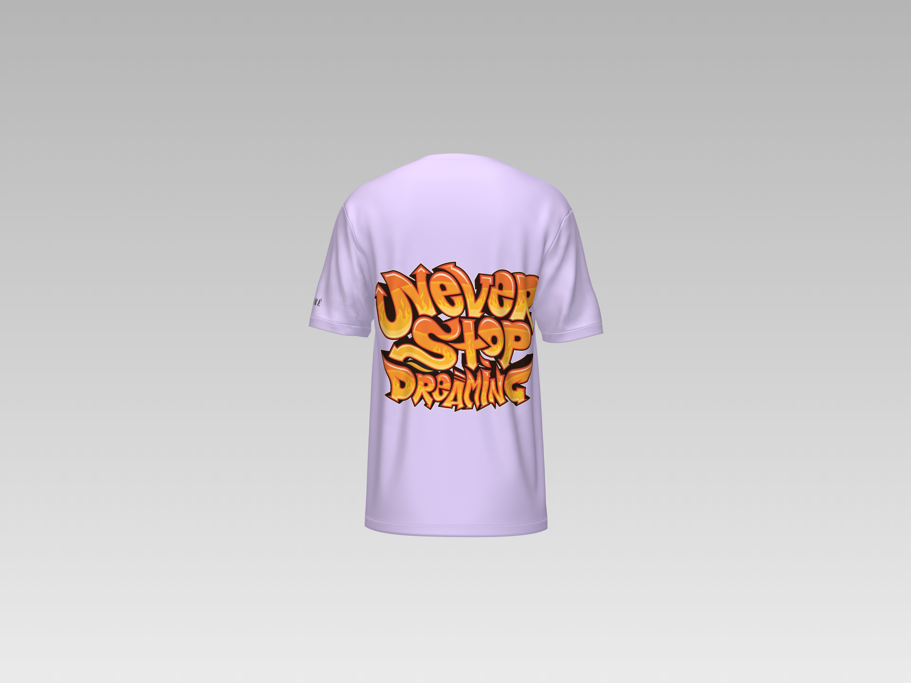 NEVER STOP DREAMING PRINTED T-SHIRT