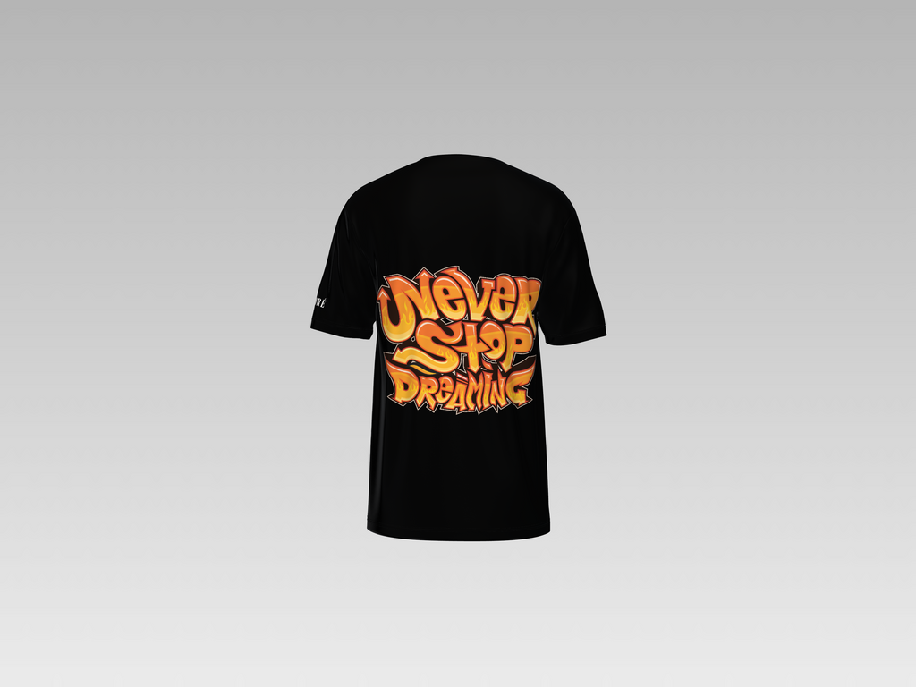 NEVER STOP DREAMING PRINTED T-SHIRT