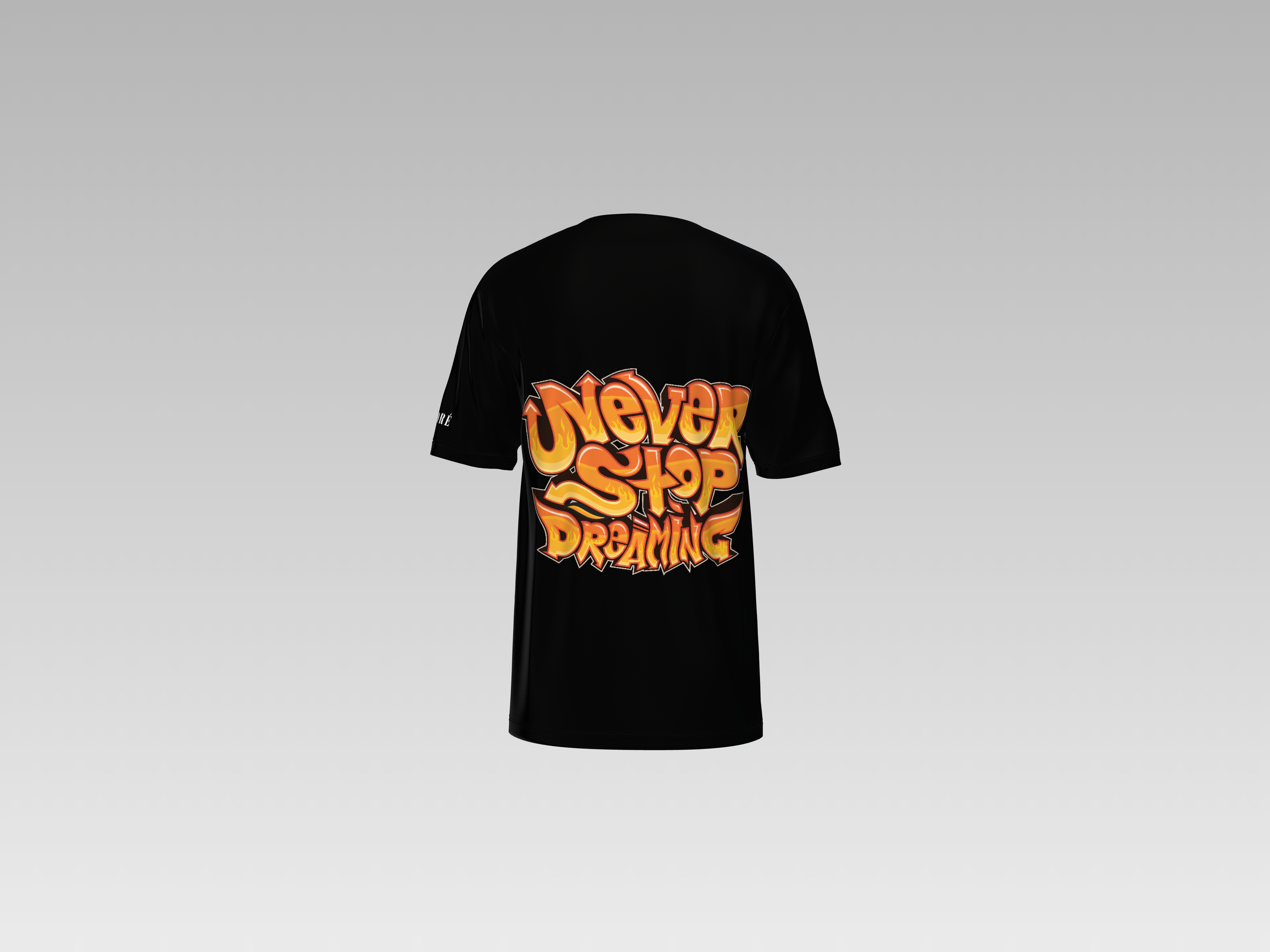 NEVER STOP DREAMING PRINTED T-SHIRT