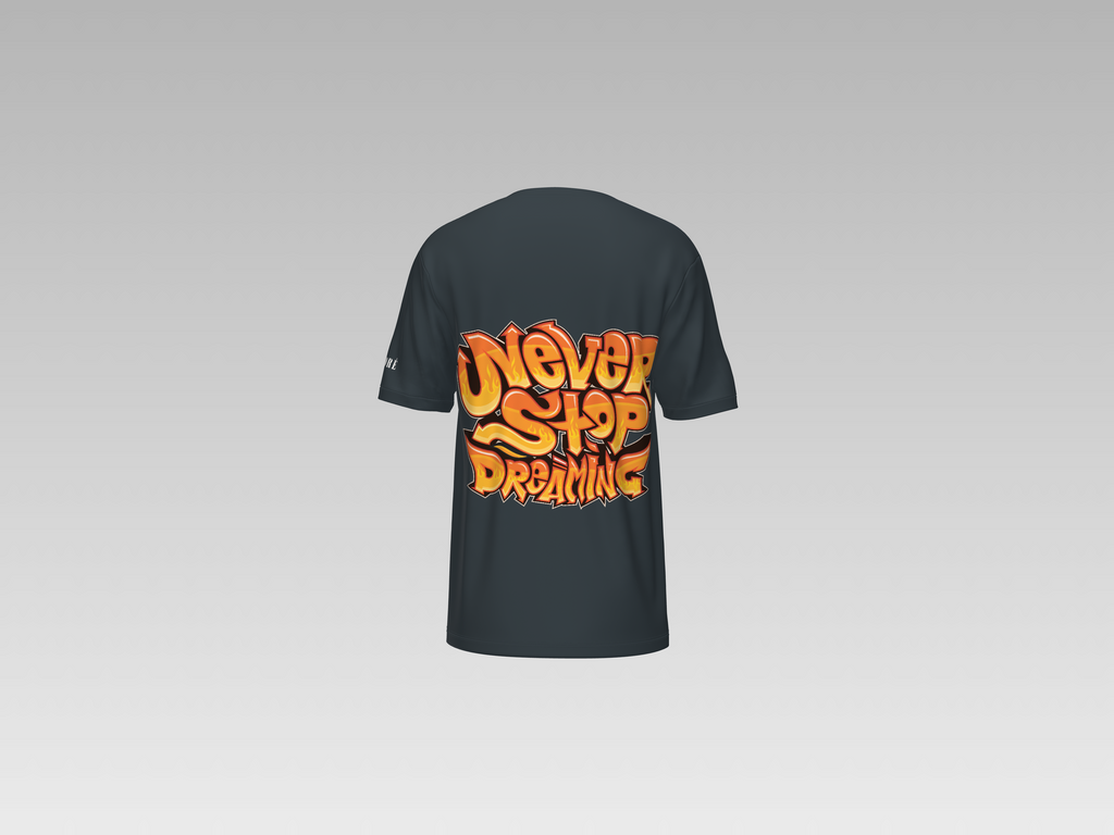 NEVER STOP DREAMING PRINTED T-SHIRT