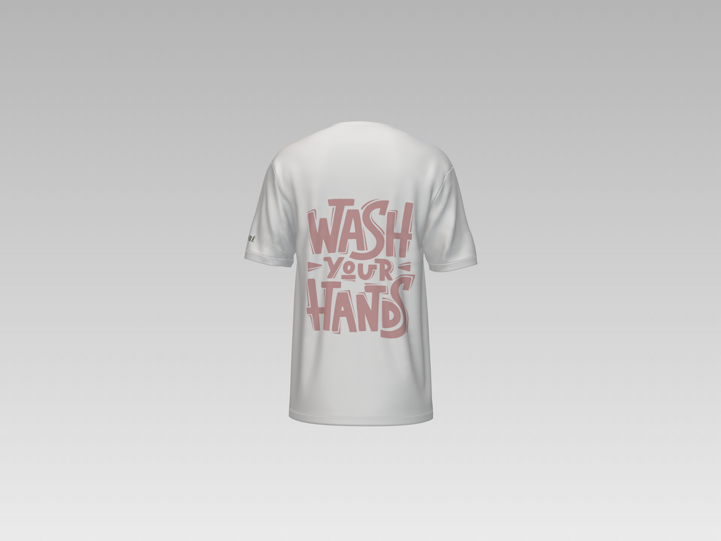 WASH YOUR HANDS PRINTED T-SHIRT