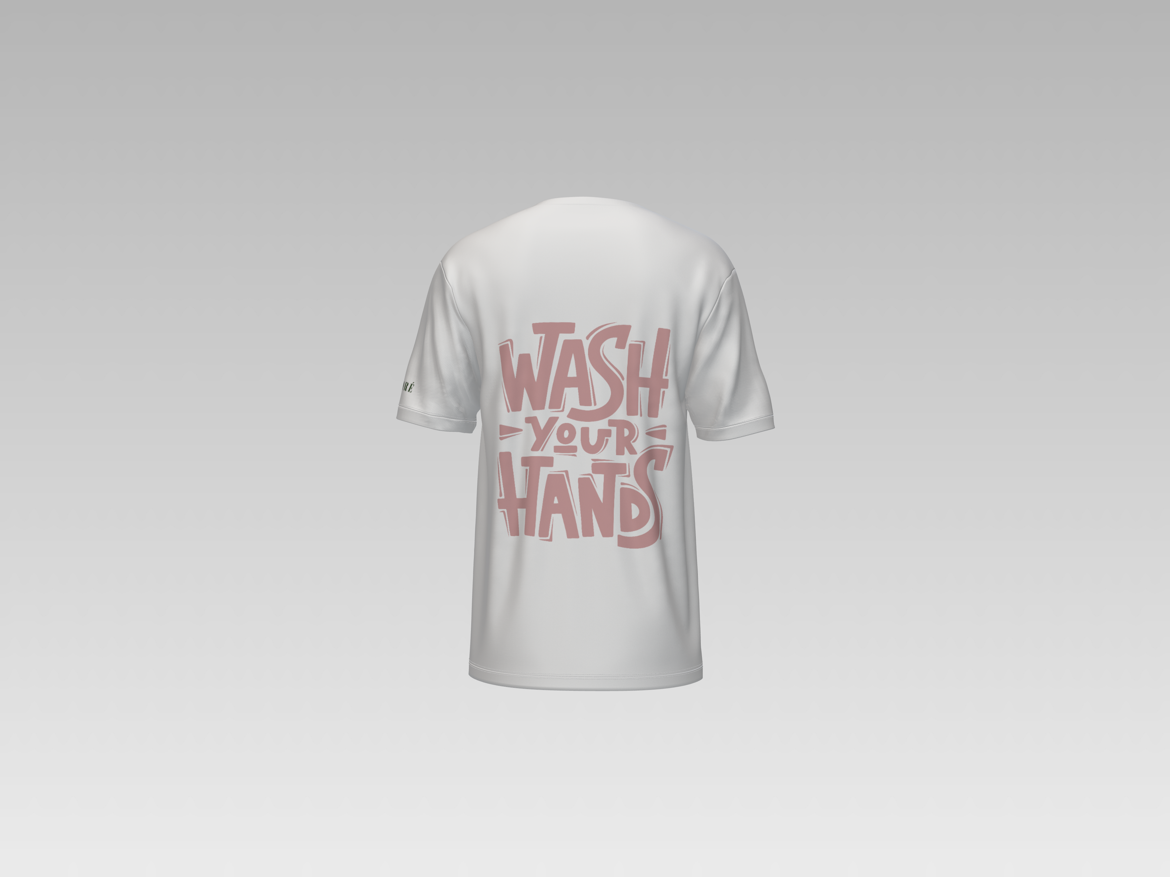 WASH YOUR HANDS PRINTED T-SHIRT