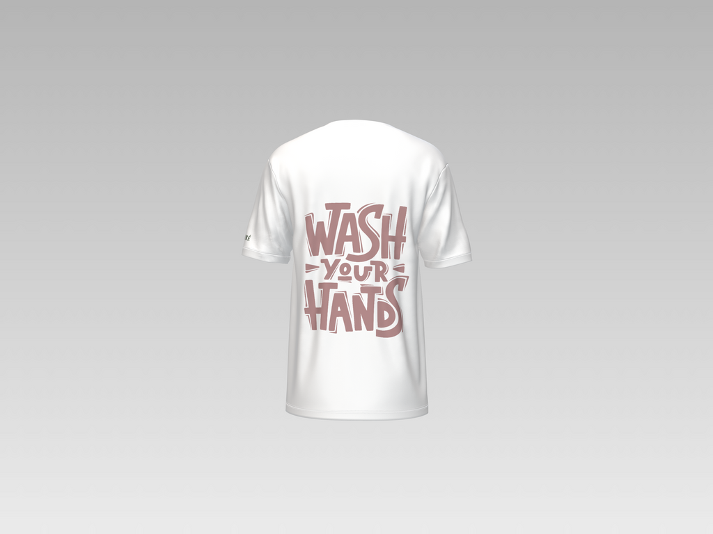 WASH YOUR HANDS PRINTED T-SHIRT