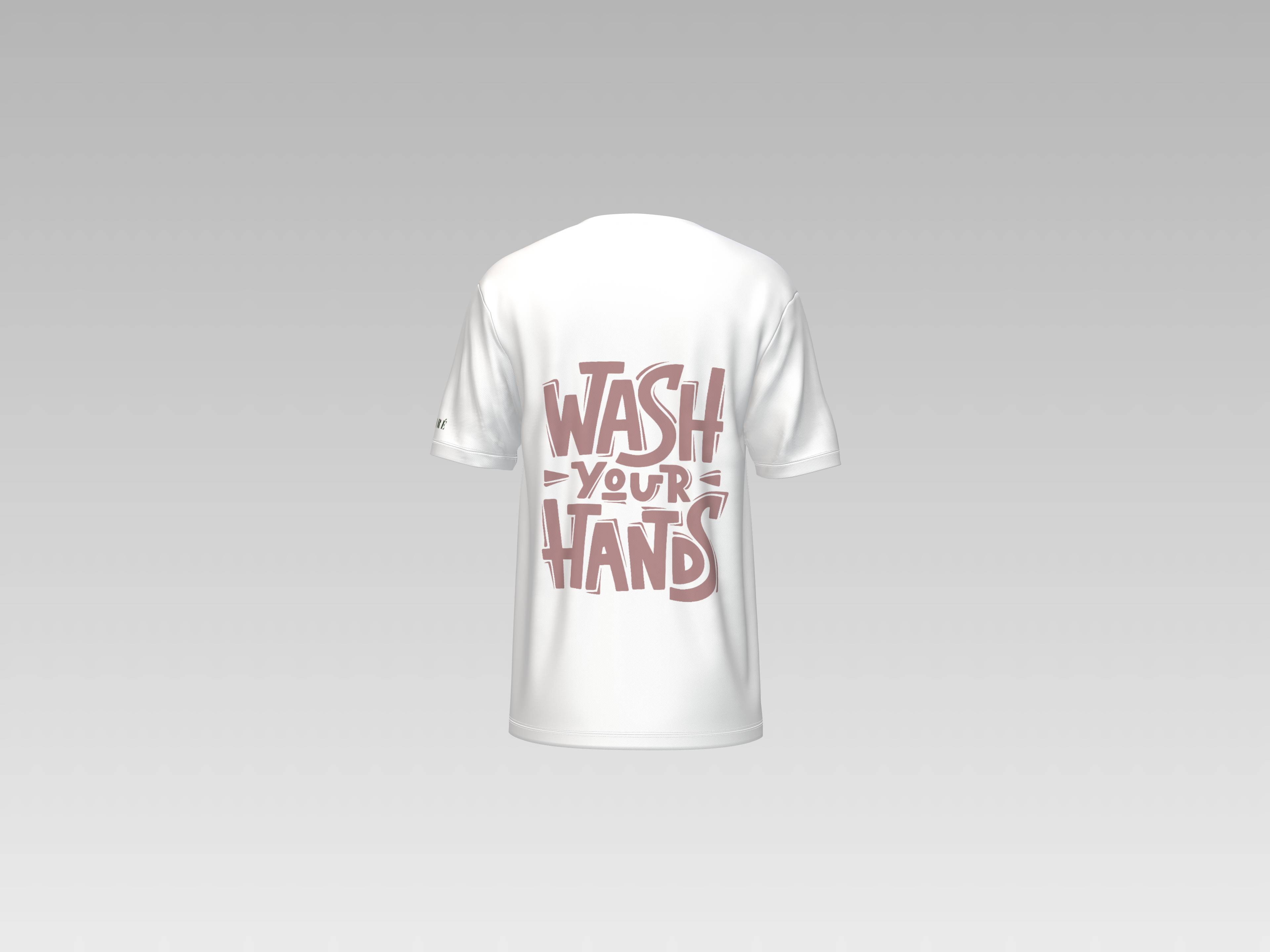 WASH YOUR HANDS PRINTED T-SHIRT
