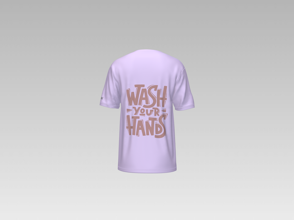 WASH YOUR HANDS PRINTED T-SHIRT