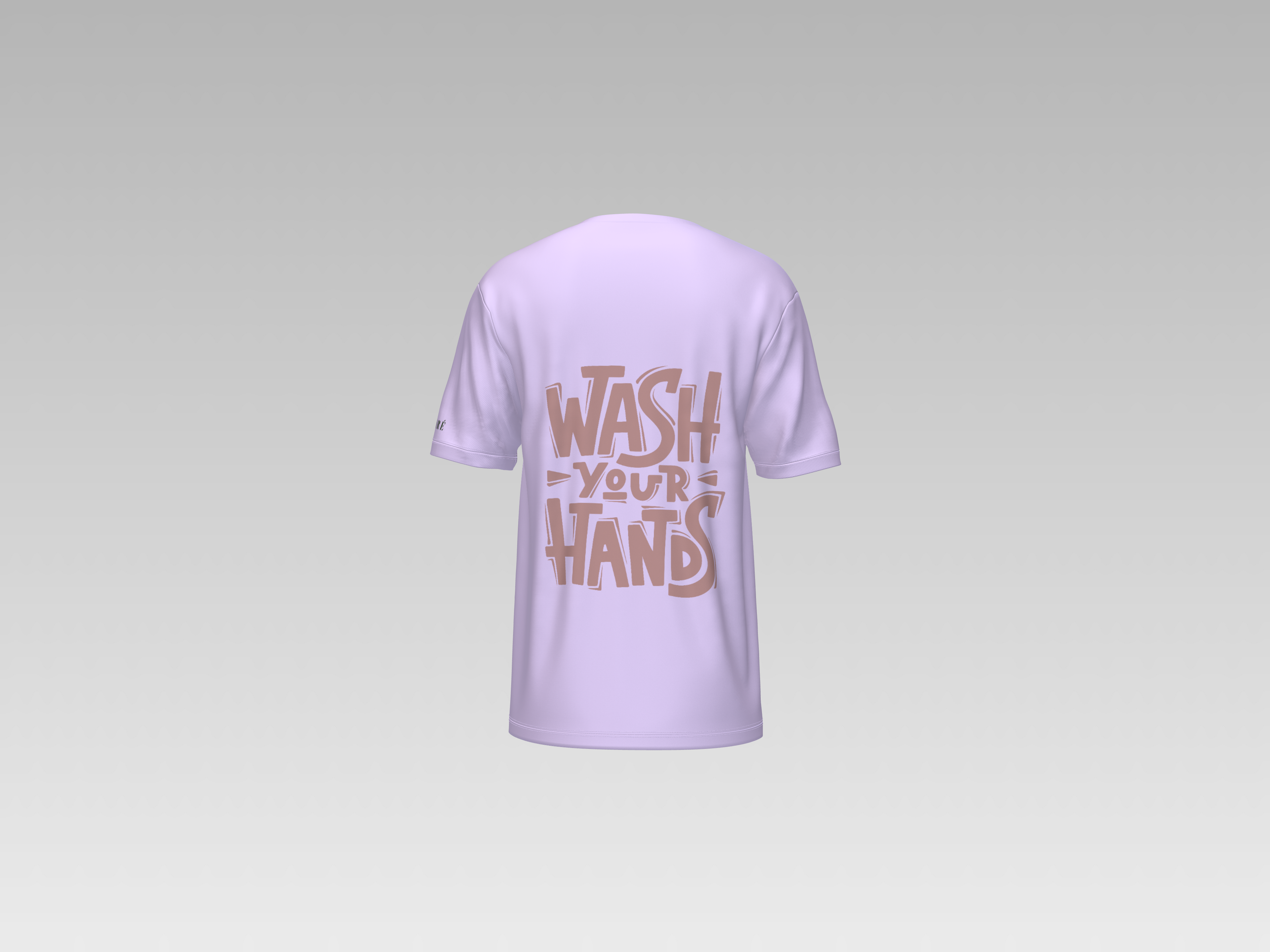 WASH YOUR HANDS PRINTED T-SHIRT