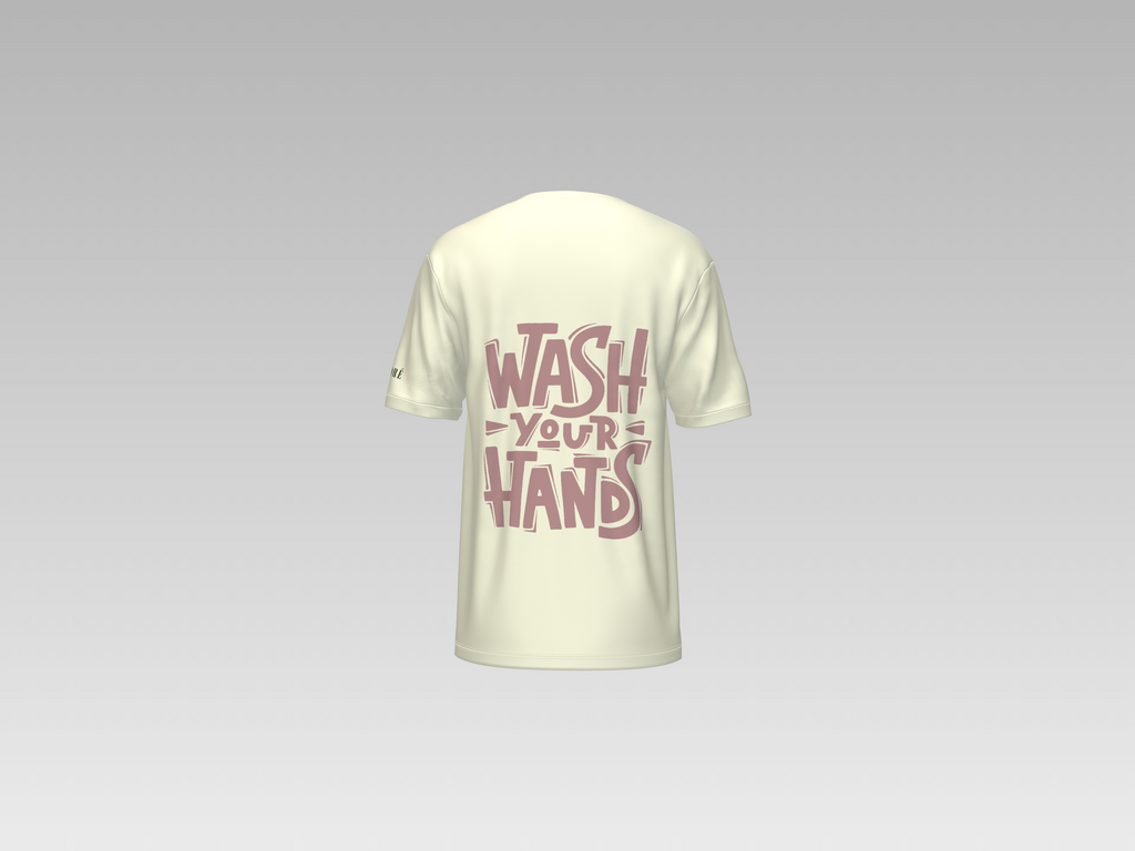 WASH YOUR HANDS PRINTED T-SHIRT
