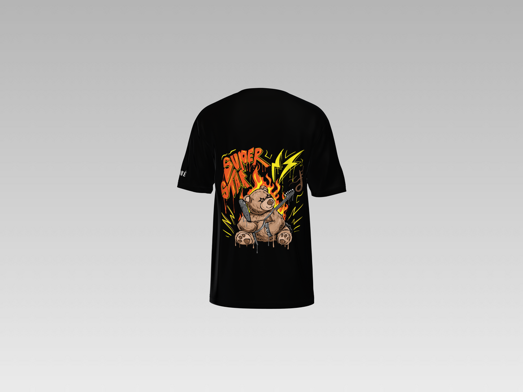 SUPER STAR TEDDY PRINTED T-SHIRT