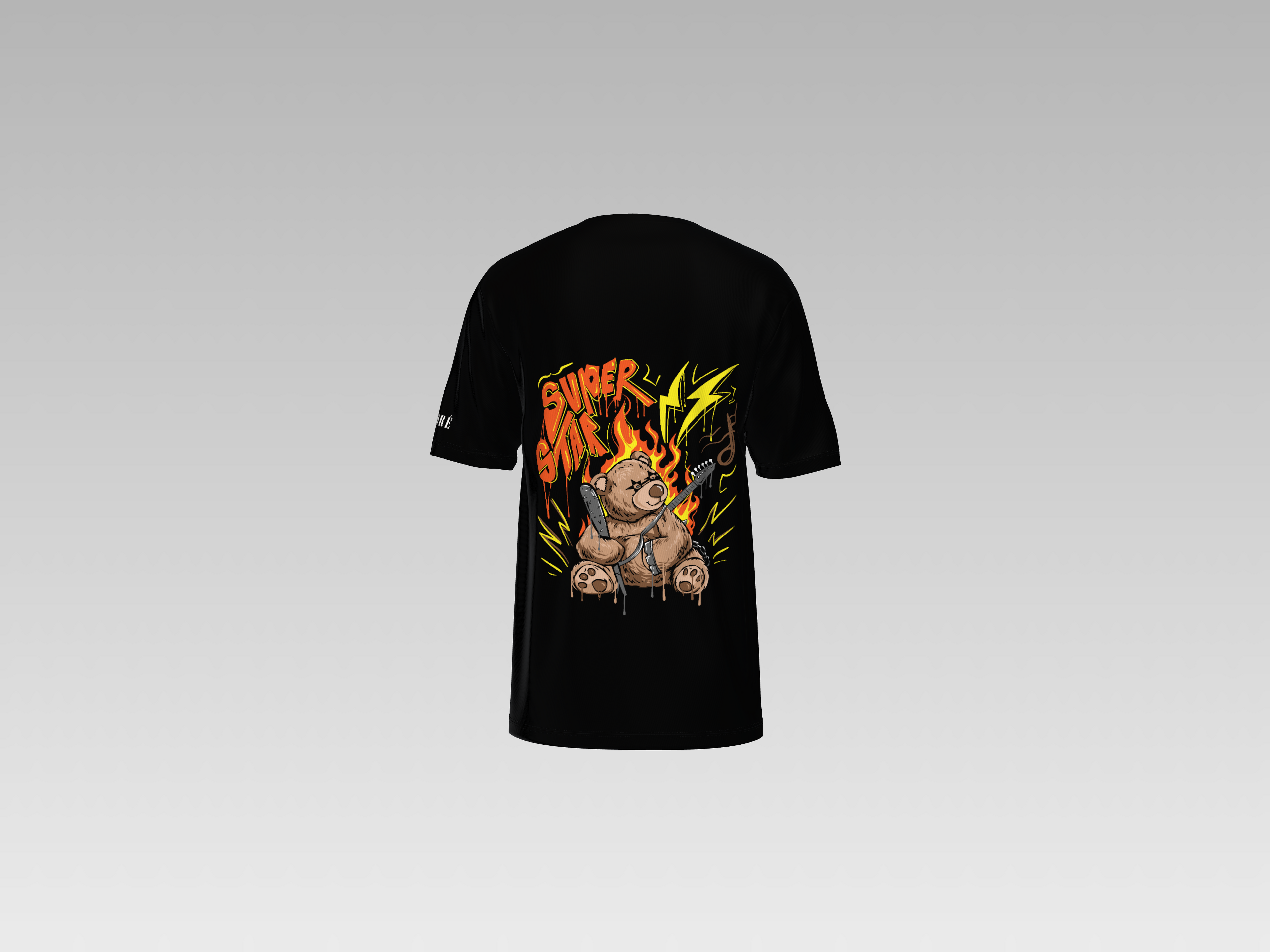 SUPER STAR TEDDY PRINTED T-SHIRT