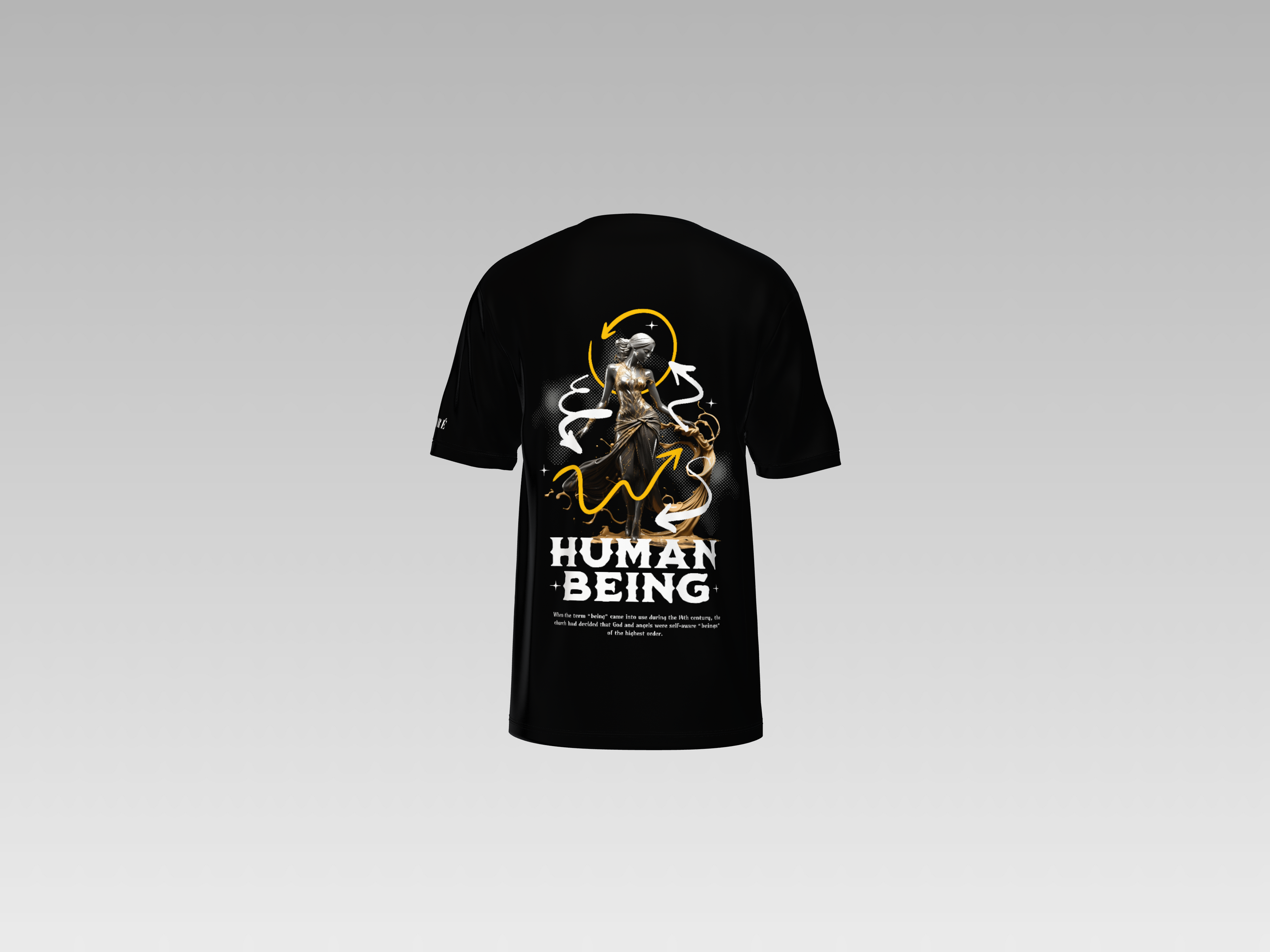 HUMAN BEING PRINTED T-SHIRT