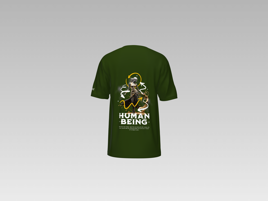 HUMAN BEING PRINTED T-SHIRT