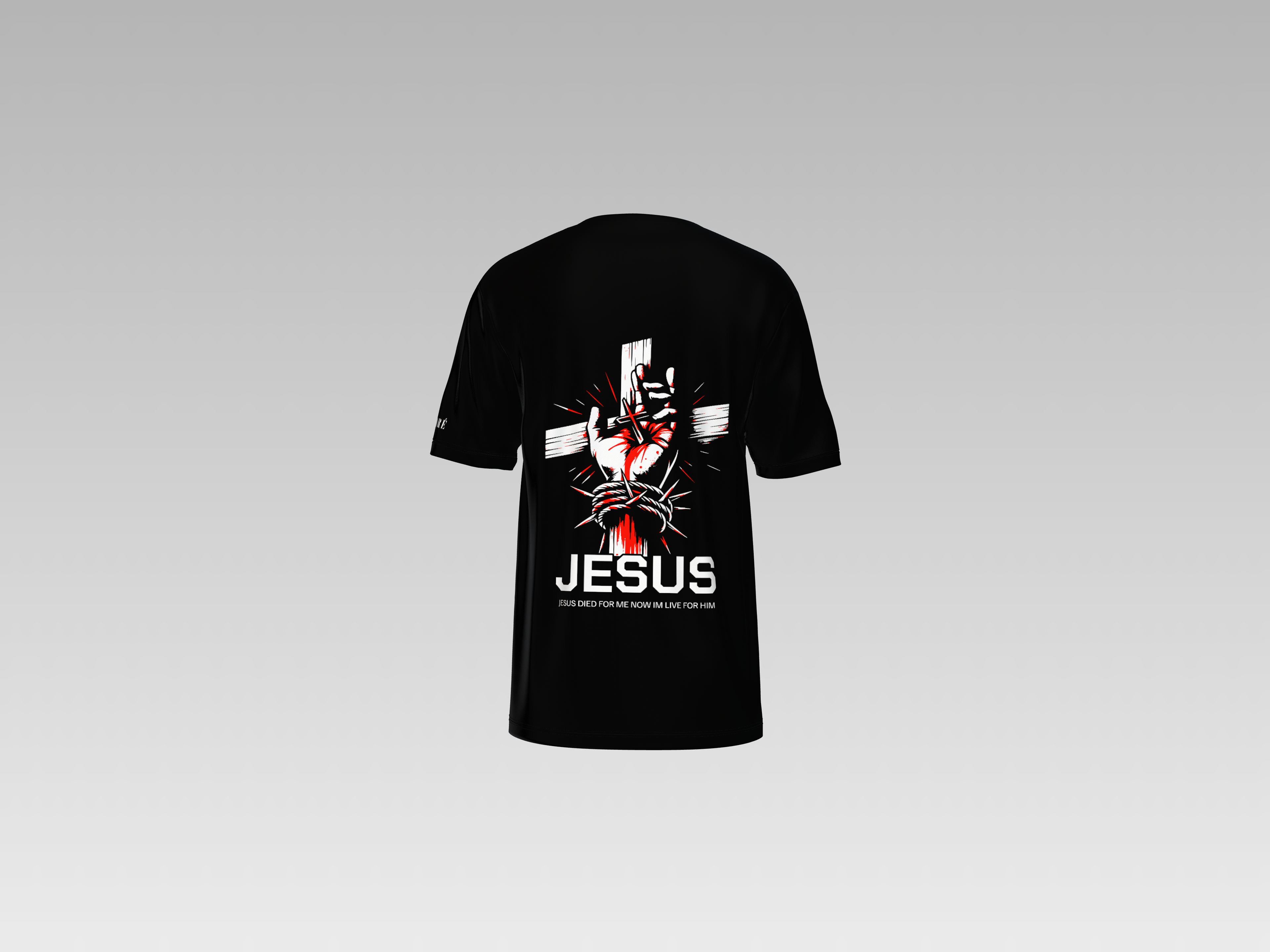 JESUS PRINTED T-SHIRT