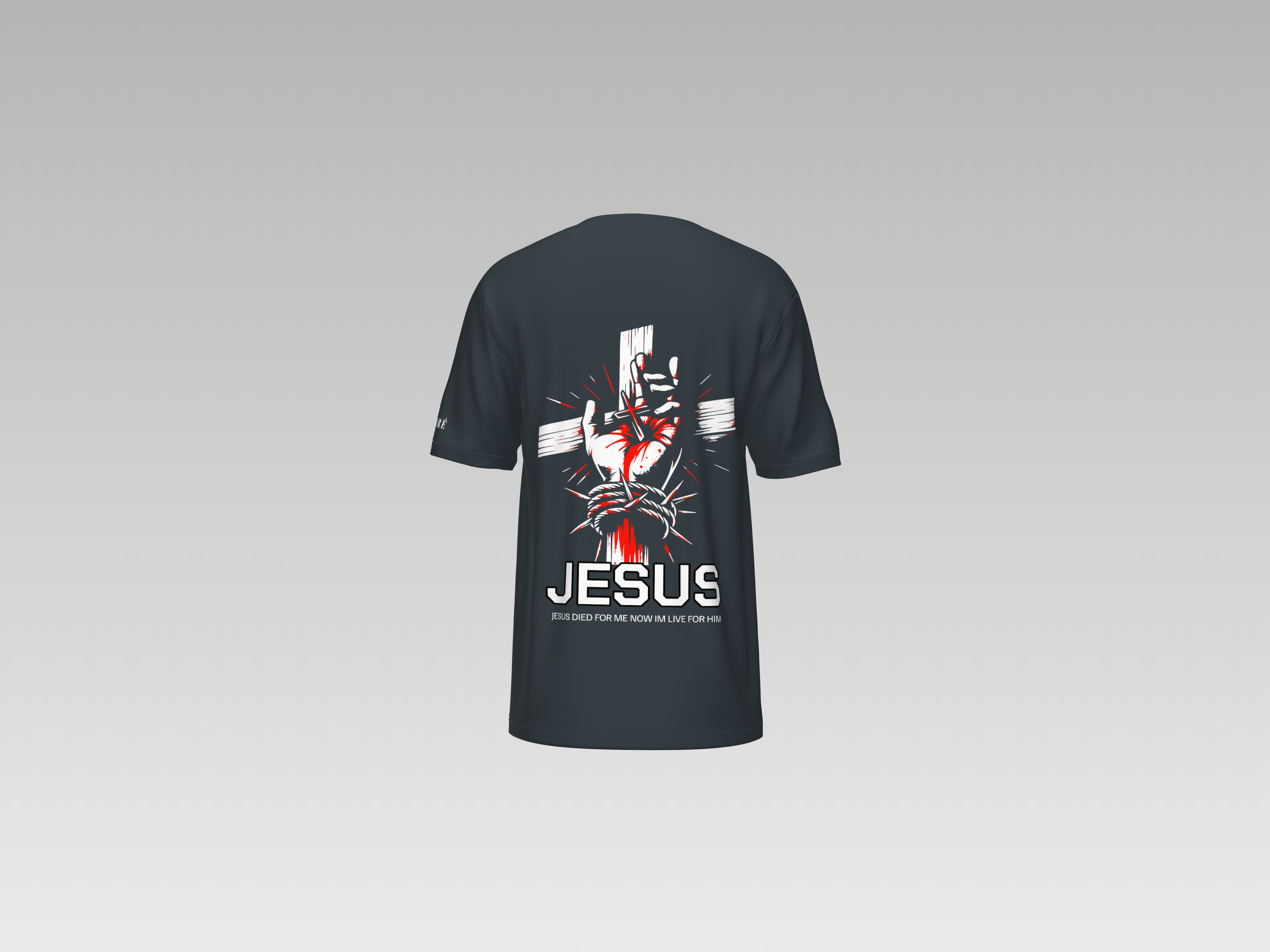 JESUS PRINTED T-SHIRT
