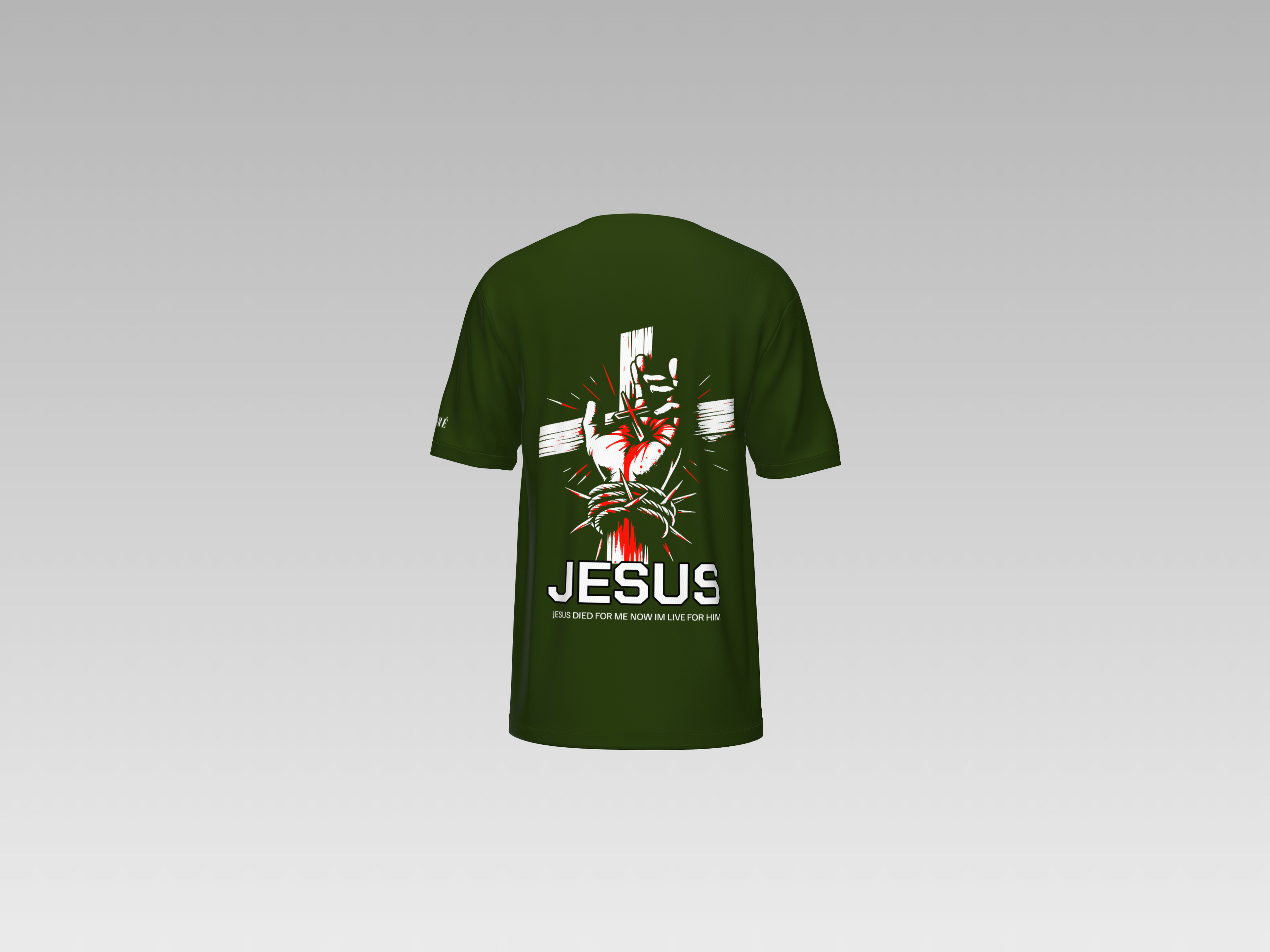 JESUS PRINTED T-SHIRT