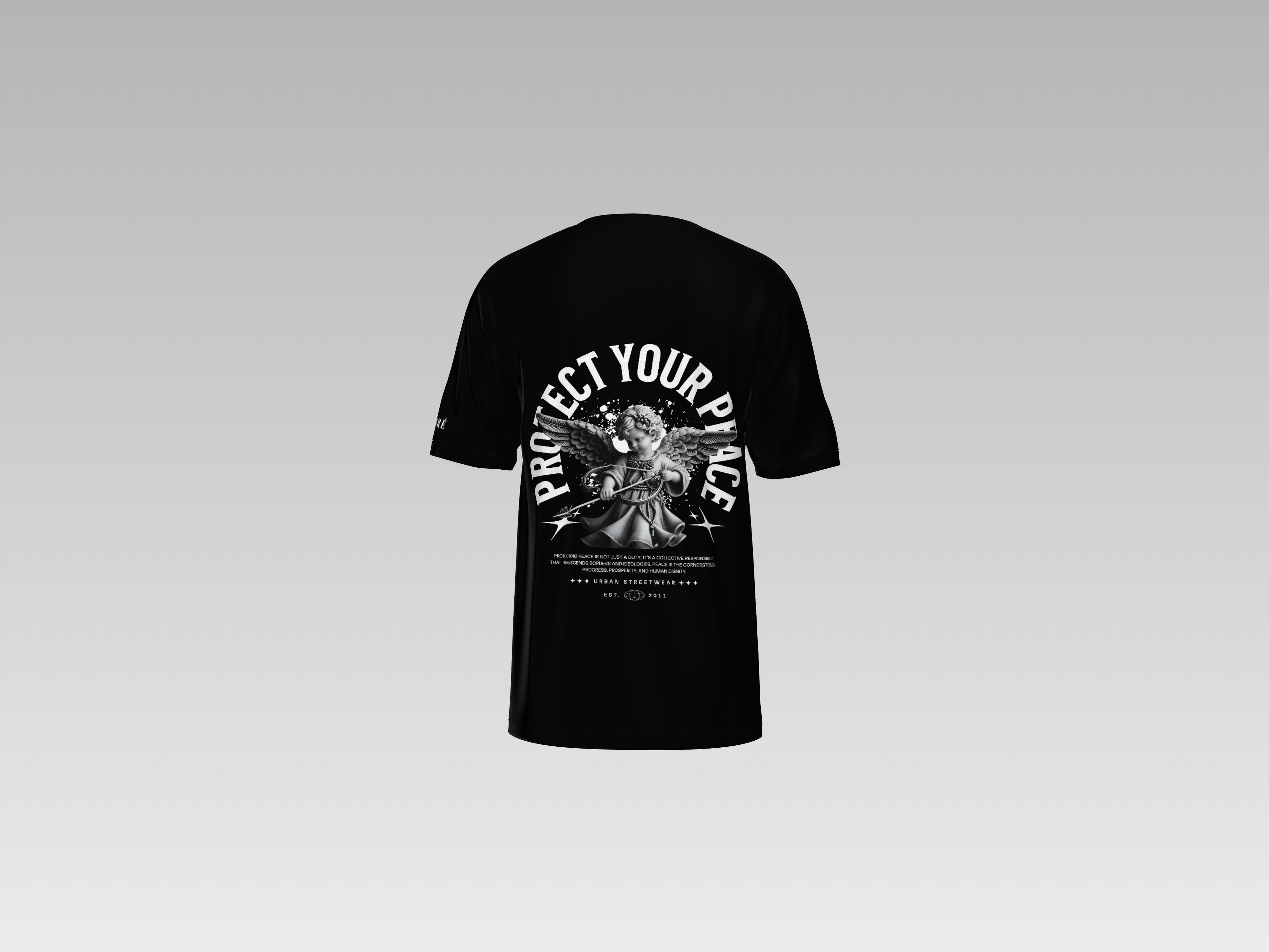 PROTECT YOUR PEACE PRINTED T-SHIRT