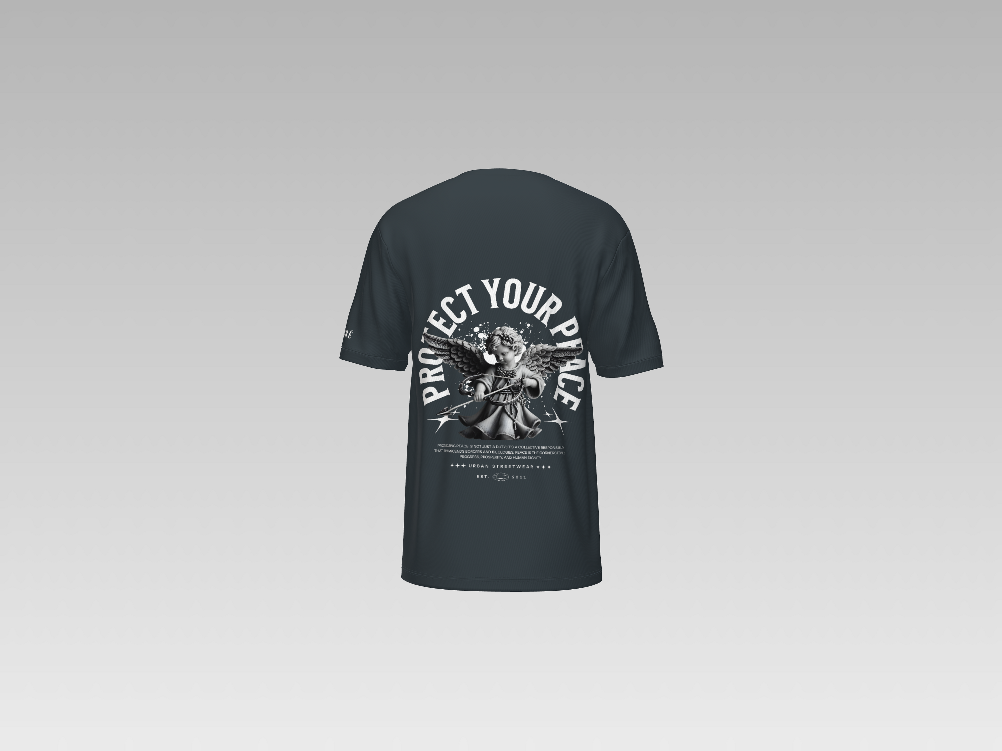 PROTECT YOUR PEACE PRINTED T-SHIRT