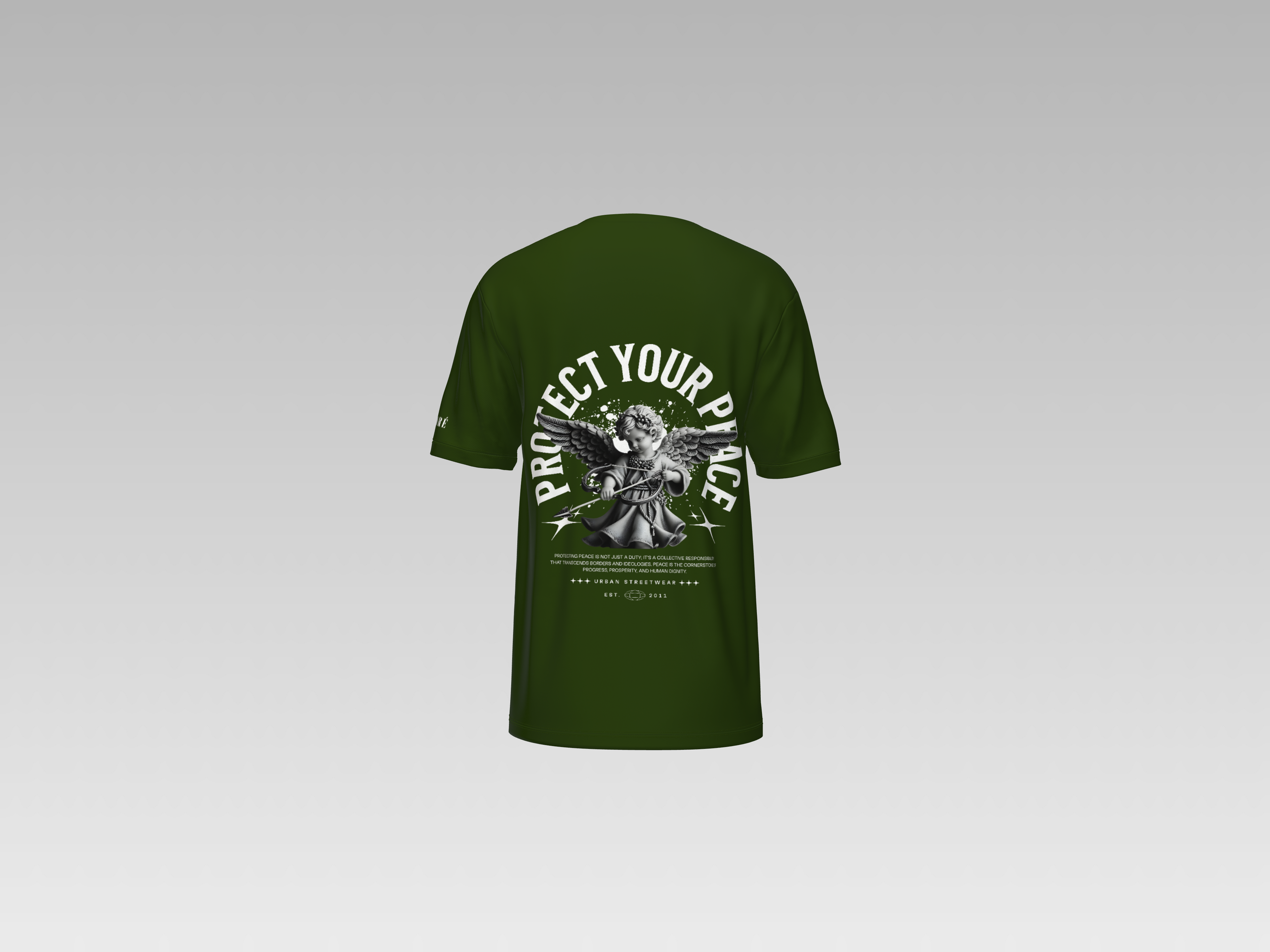PROTECT YOUR PEACE PRINTED T-SHIRT
