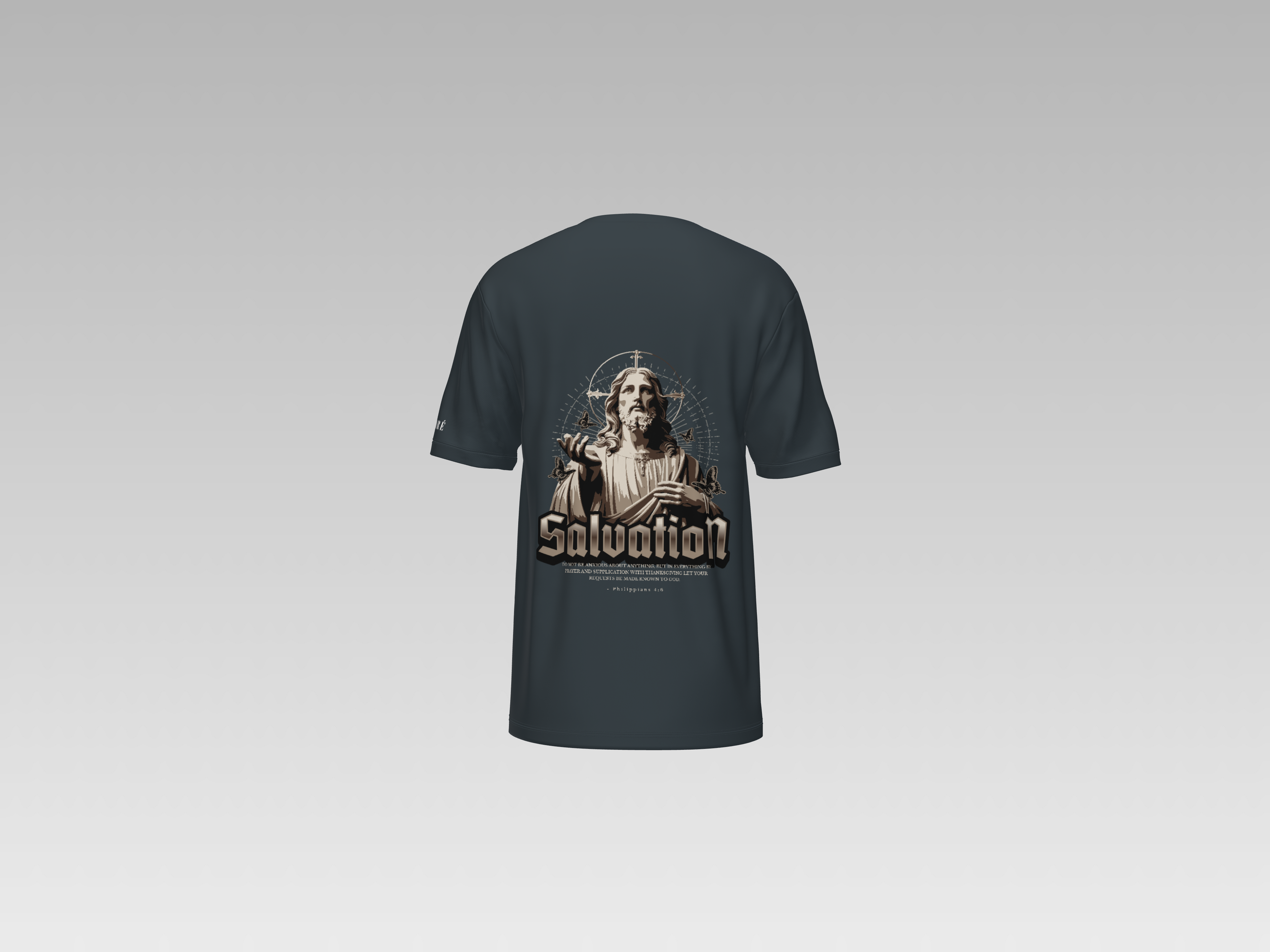 SALUATION PRINTED T-SHIRT