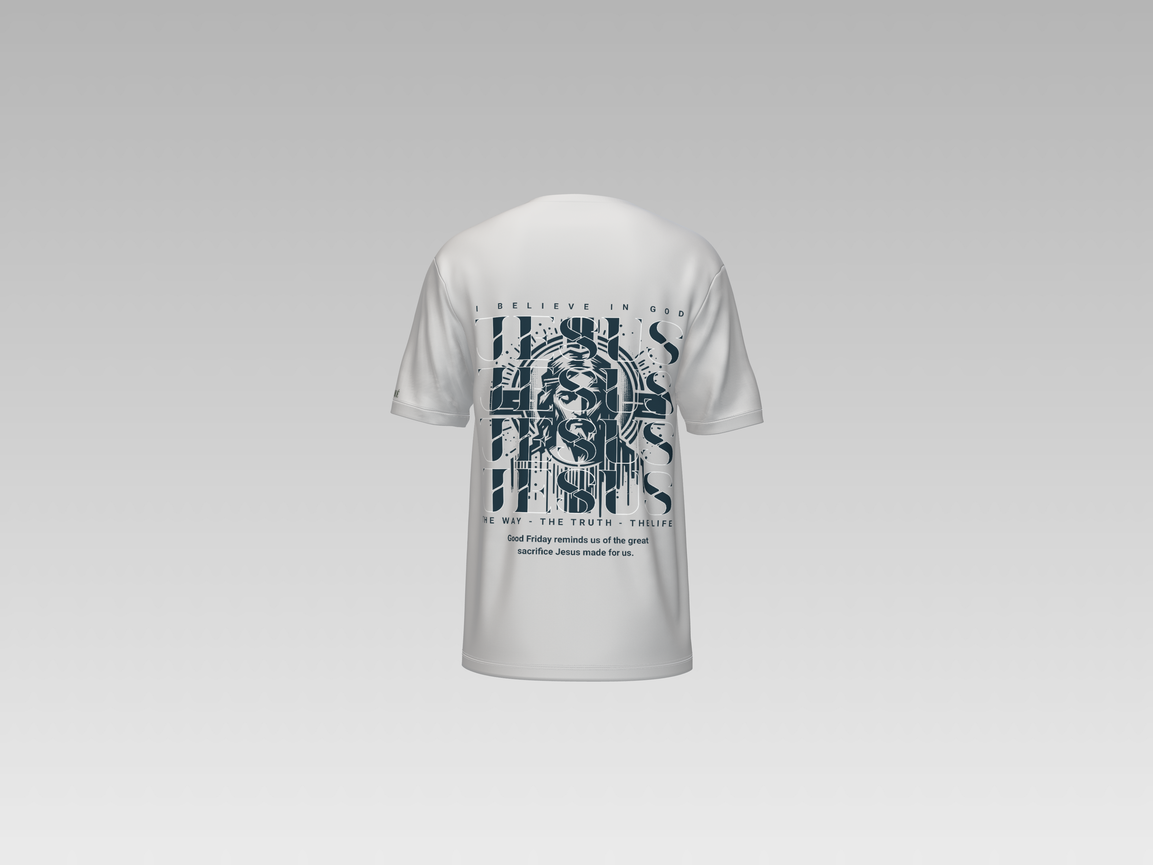 JESUS JESUS PRINTED T-SHIRT