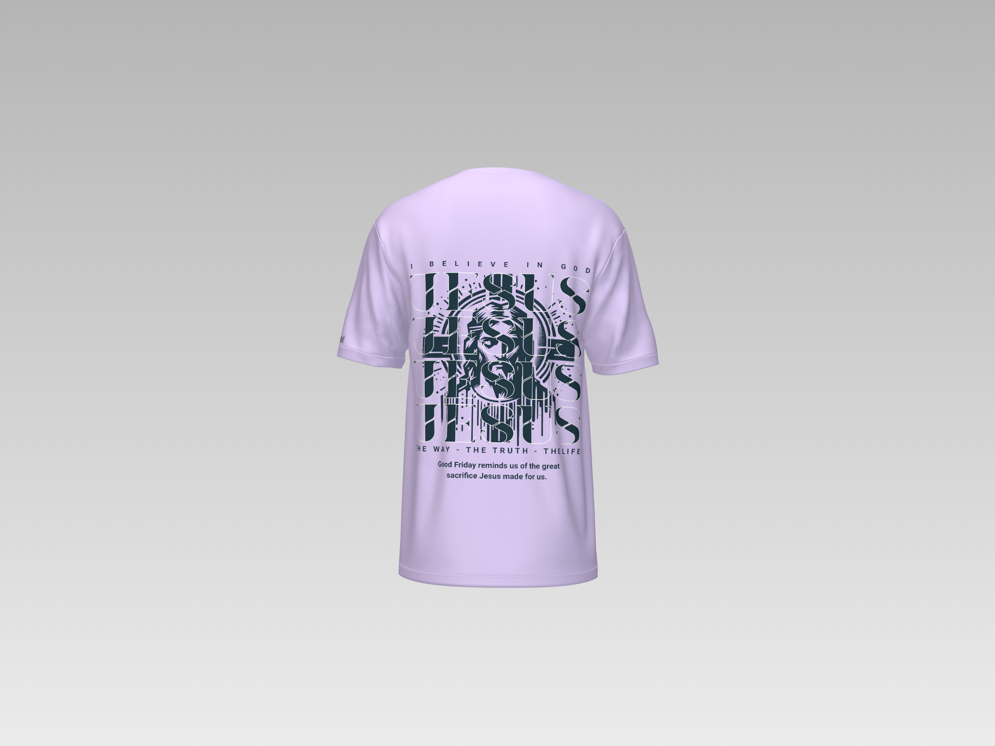 JESUS JESUS PRINTED T-SHIRT