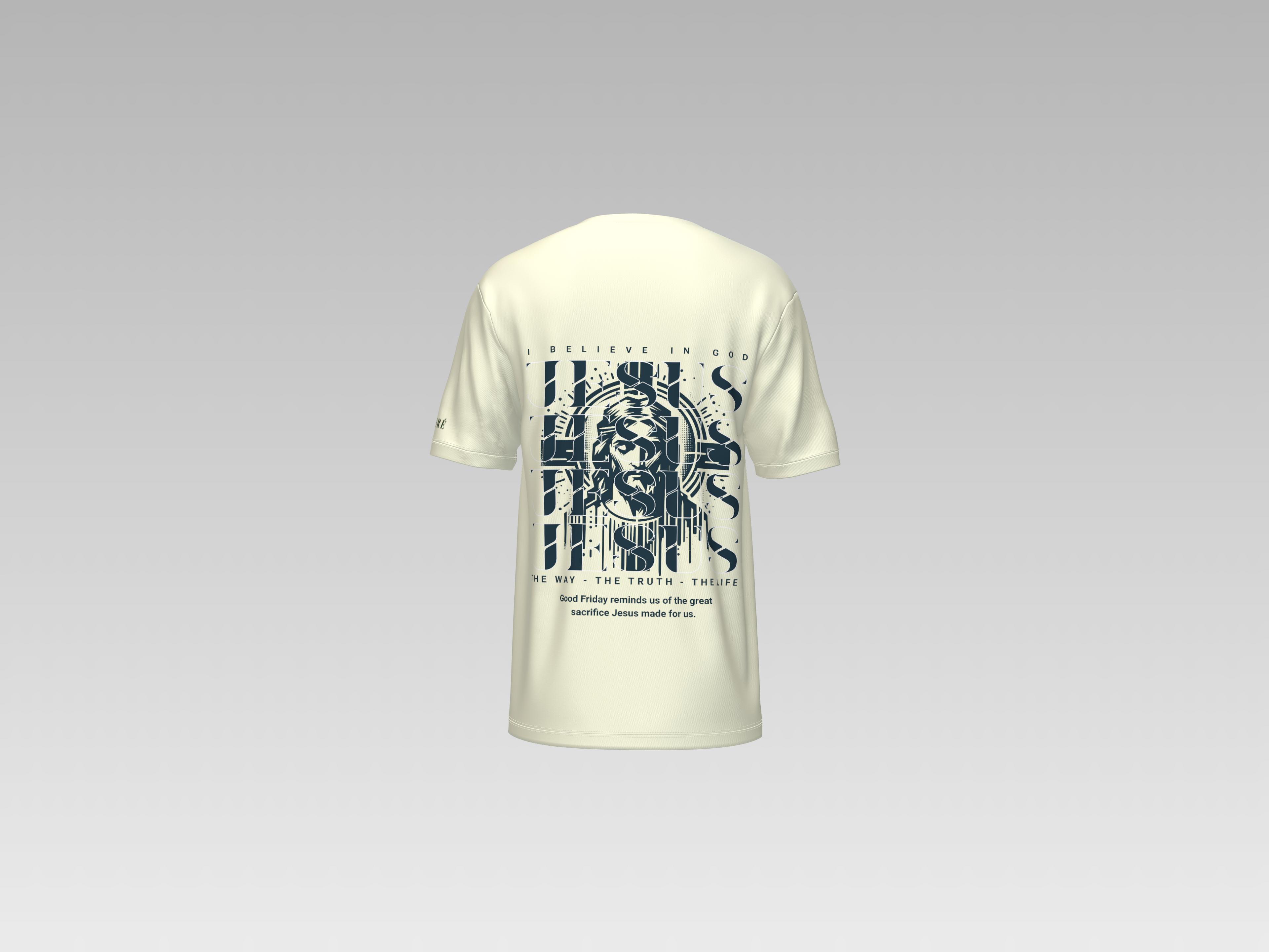 JESUS JESUS PRINTED T-SHIRT