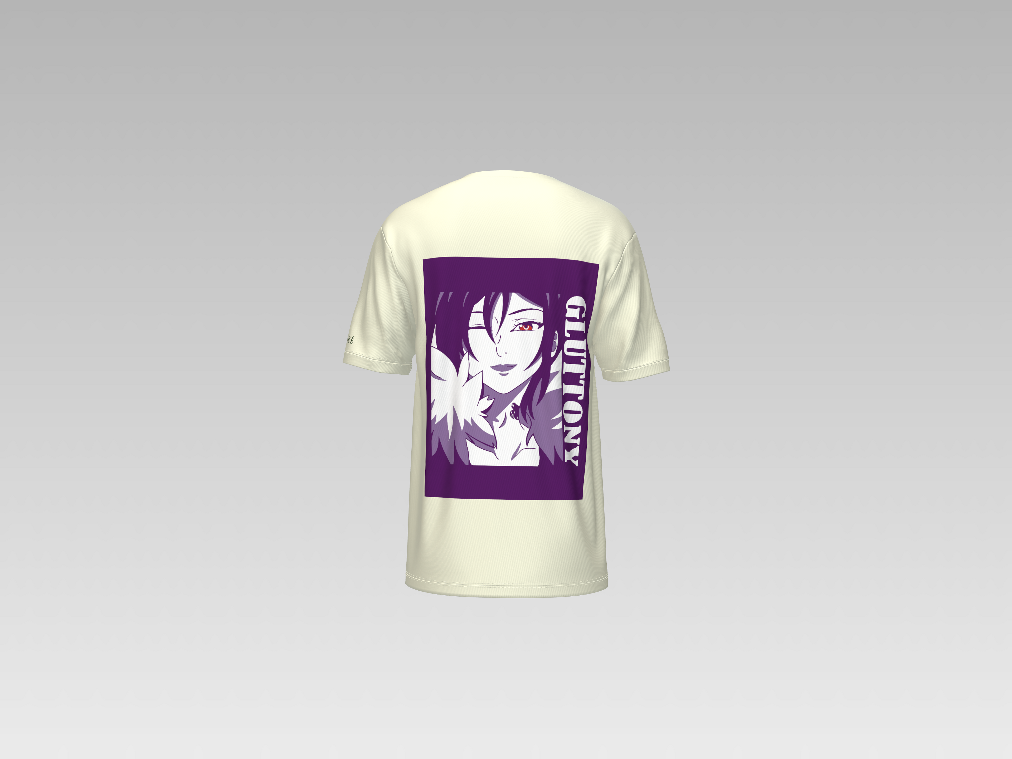 GLUTTONY PRINTED T-SHIRT