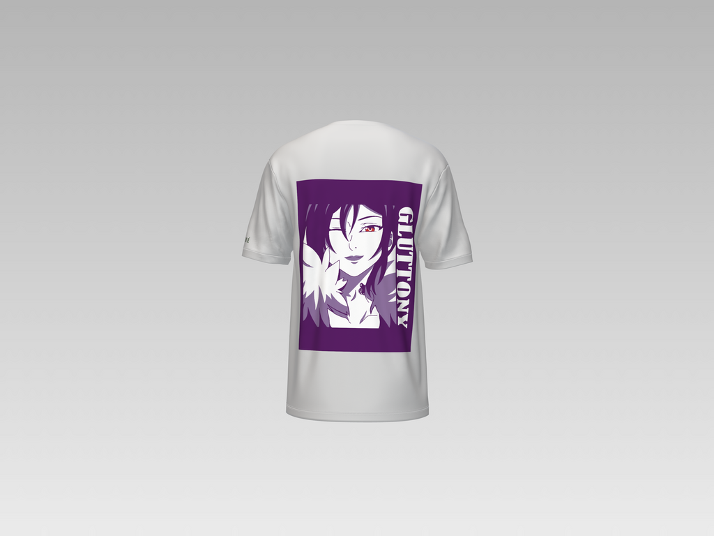 GLUTTONY PRINTED T-SHIRT