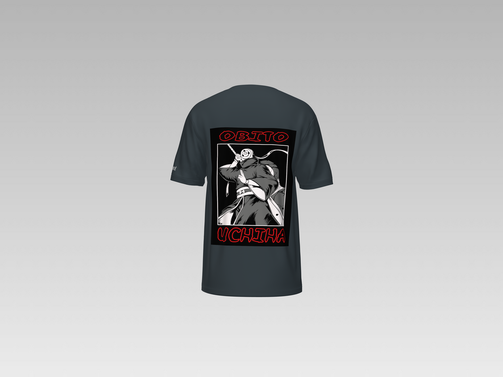 OBITO UCHIHA PRINTED T-SHIRT