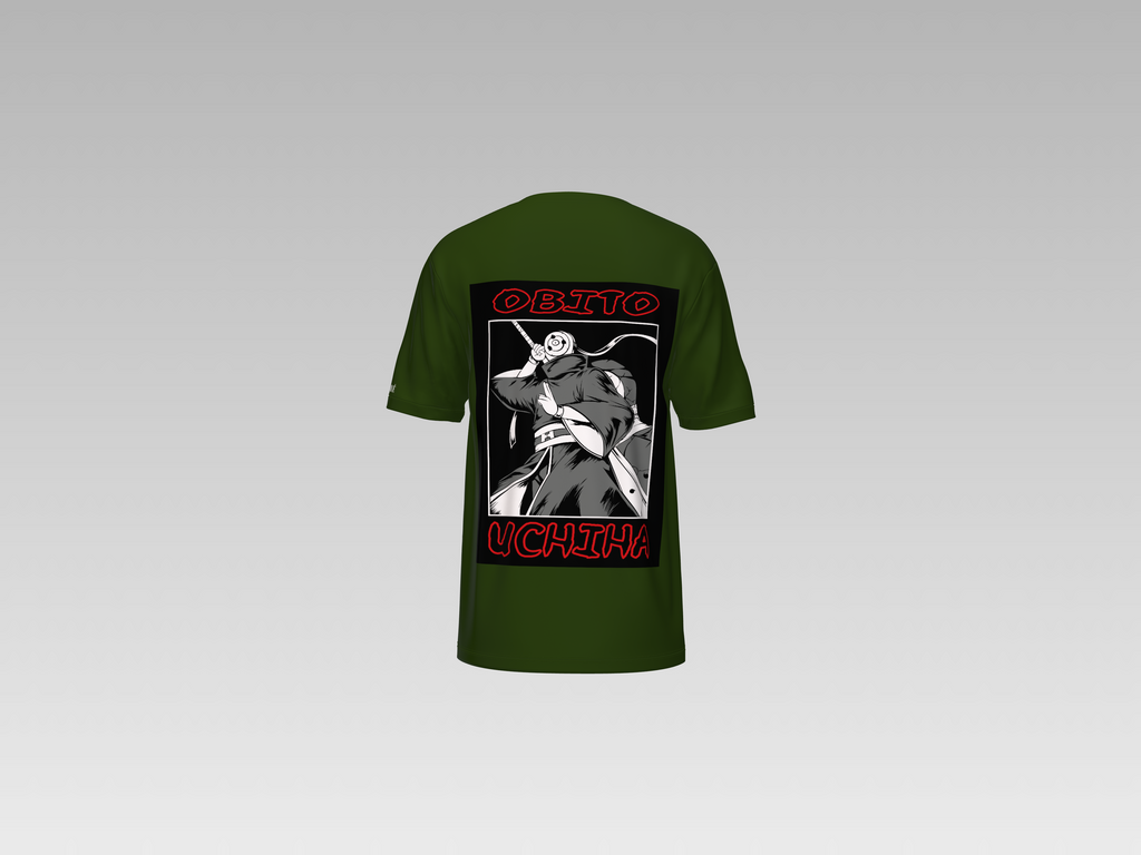 OBITO UCHIHA PRINTED T-SHIRT