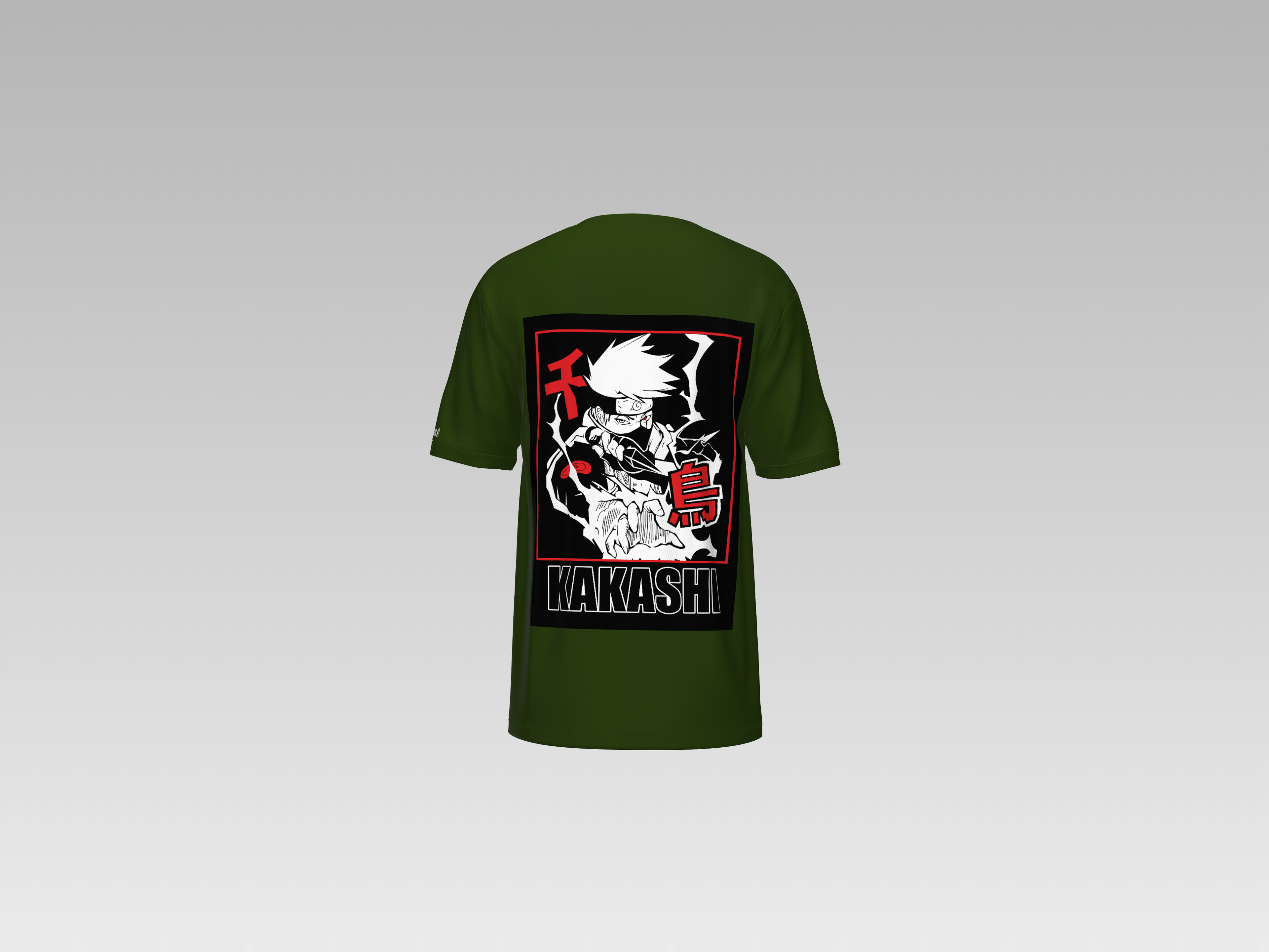KAKASHE HATAKE PRINTED T-SHIRT