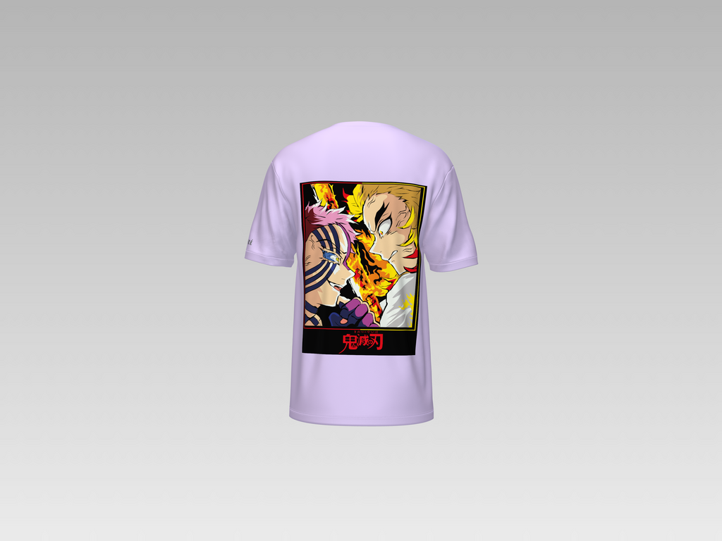 RENGOKU VERSUS AKAZA PRINTED T-SHIRT